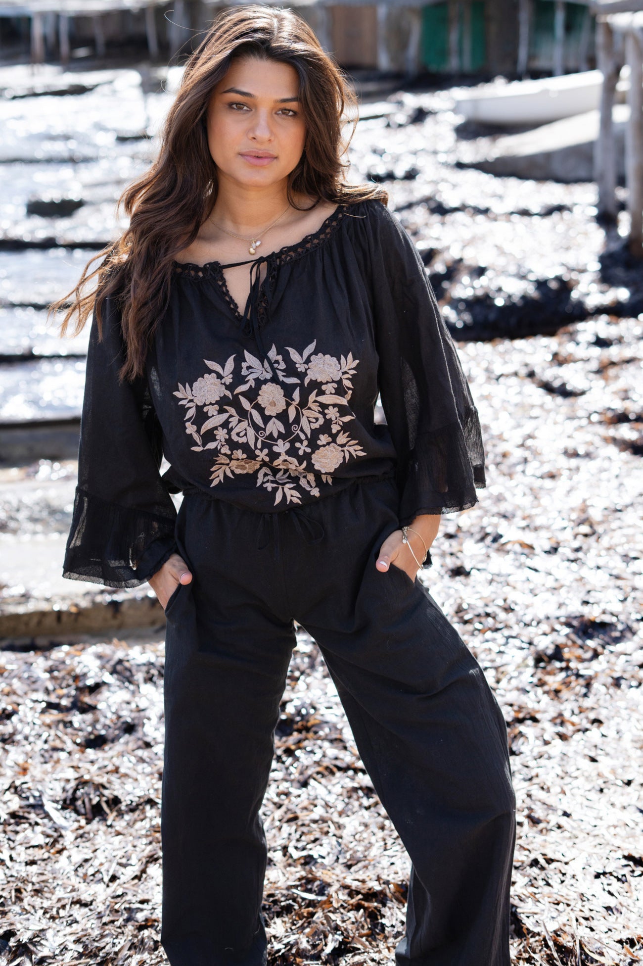 Bohemian item in black van ibzmode, Brands of Ibiza