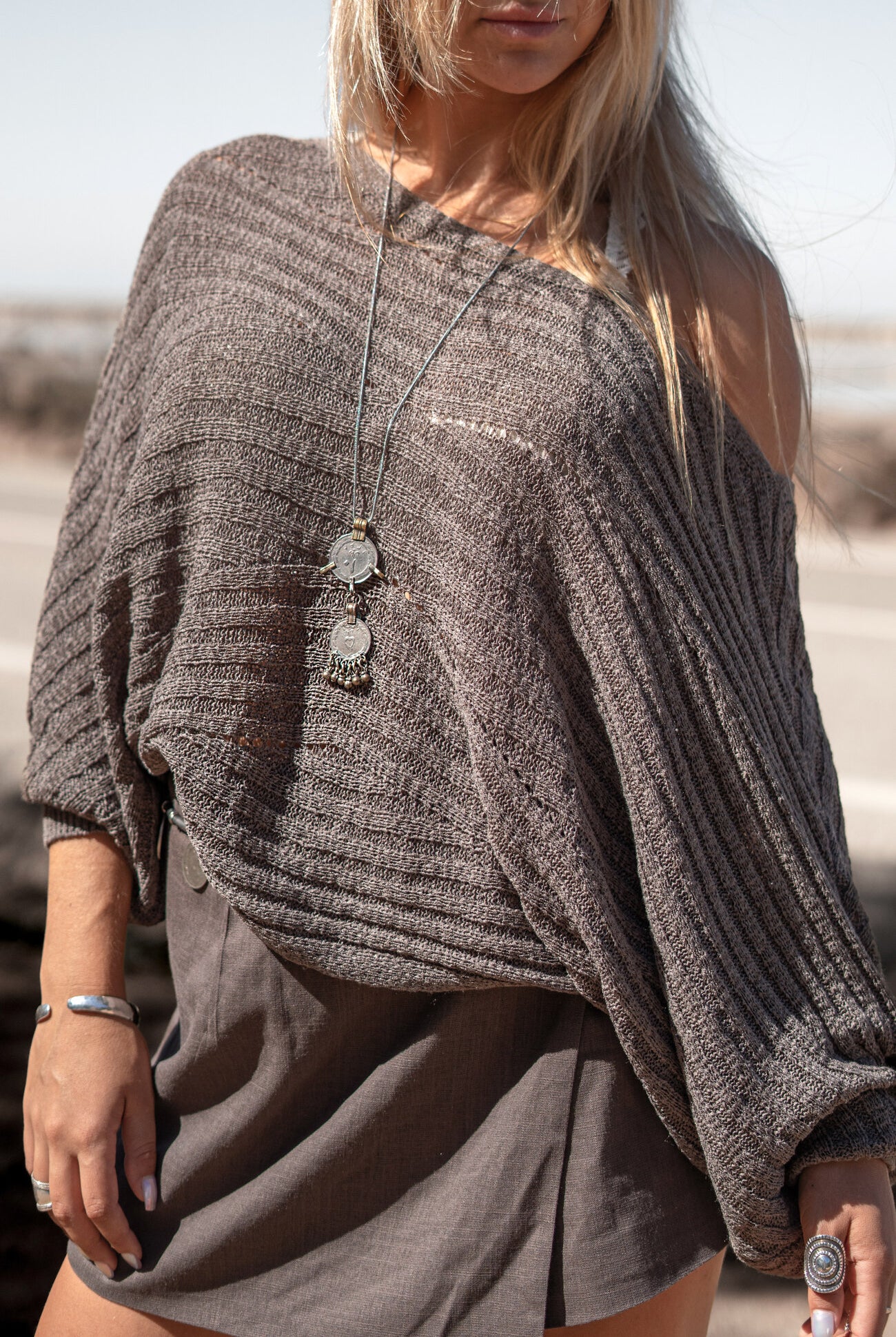 Bohemian item in dark taupe van MOOST Wanted, Brands of Ibiza