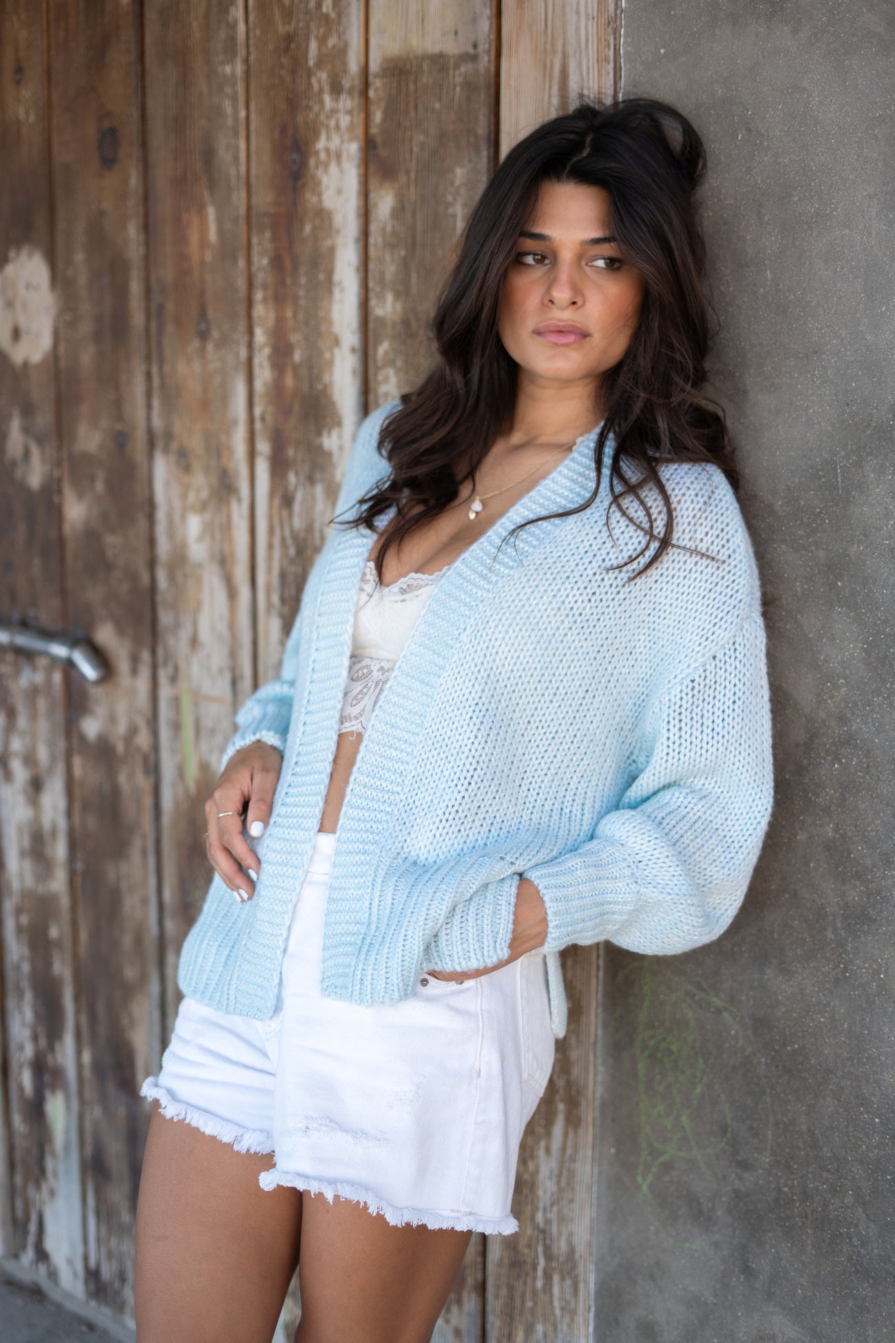 Bohemian item in pale blue van ibzmode, Brands of Ibiza