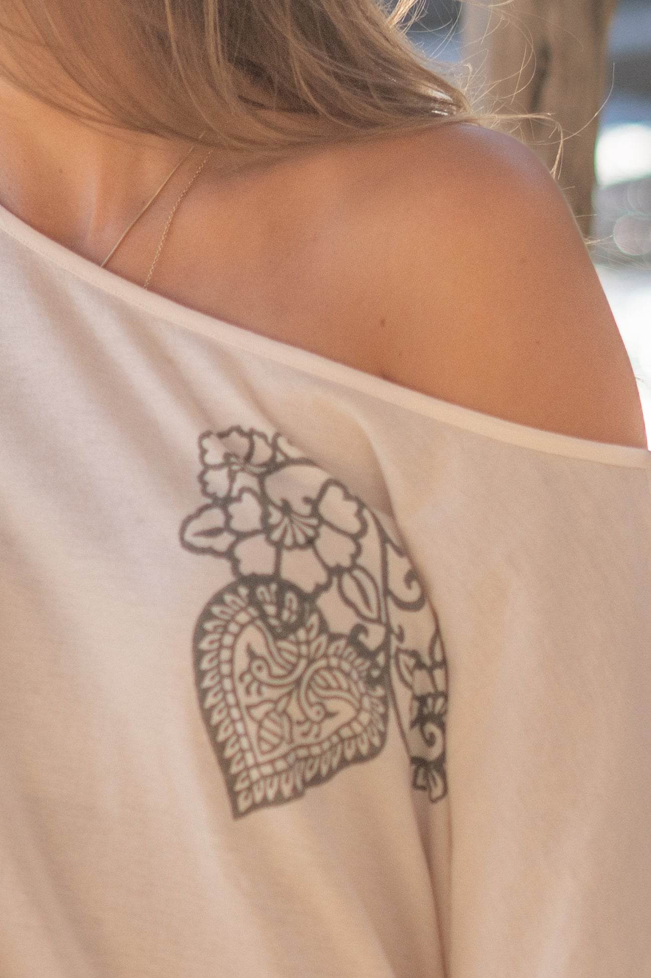 Bohemian item in white van ibzmode, Brands of Ibiza