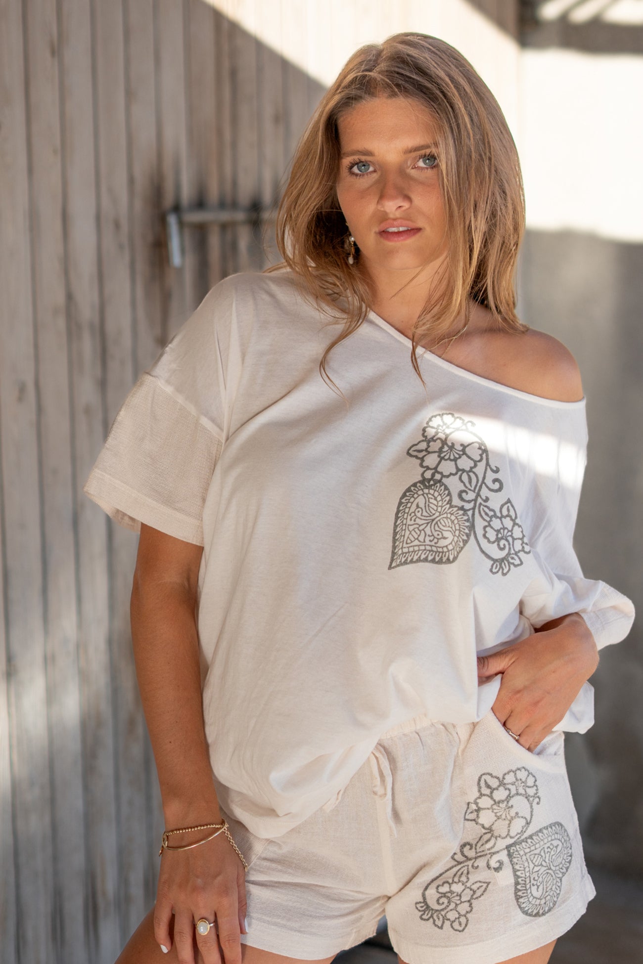 Bohemian item in white van ibzmode, Brands of Ibiza