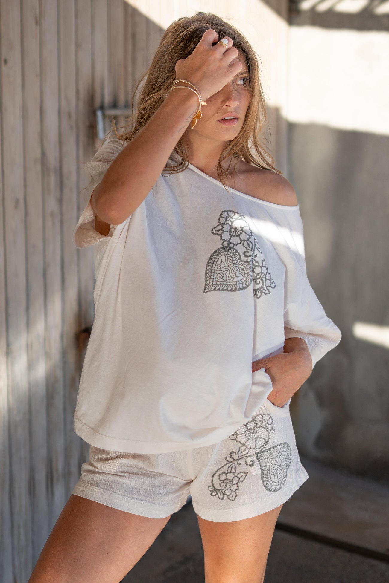 Bohemian item in white van ibzmode, Brands of Ibiza