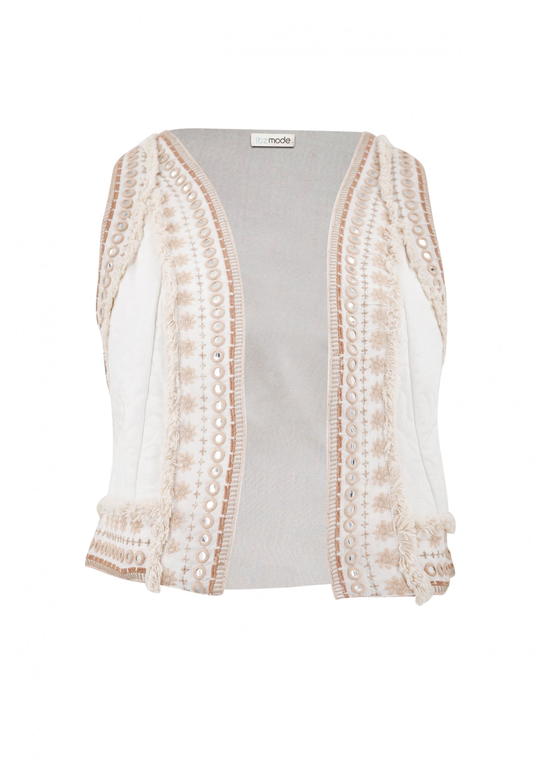 Bohemian item in white van ibzmode, Brands of Ibiza