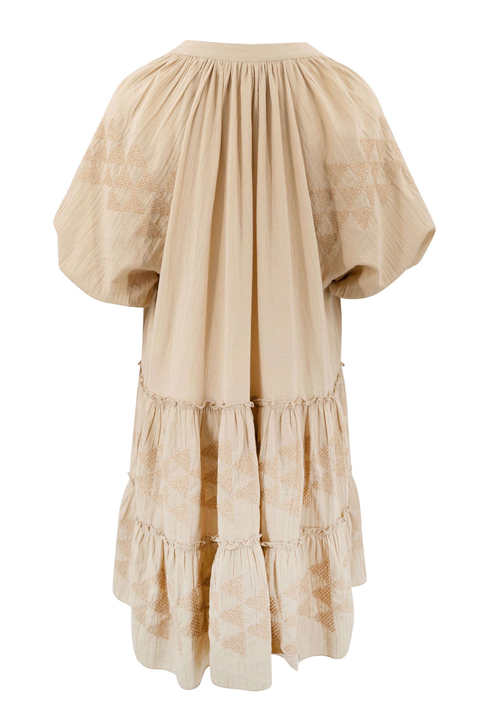 Vêtement bohème couleur sable de la marque ibzmode, Brands of Ibiza