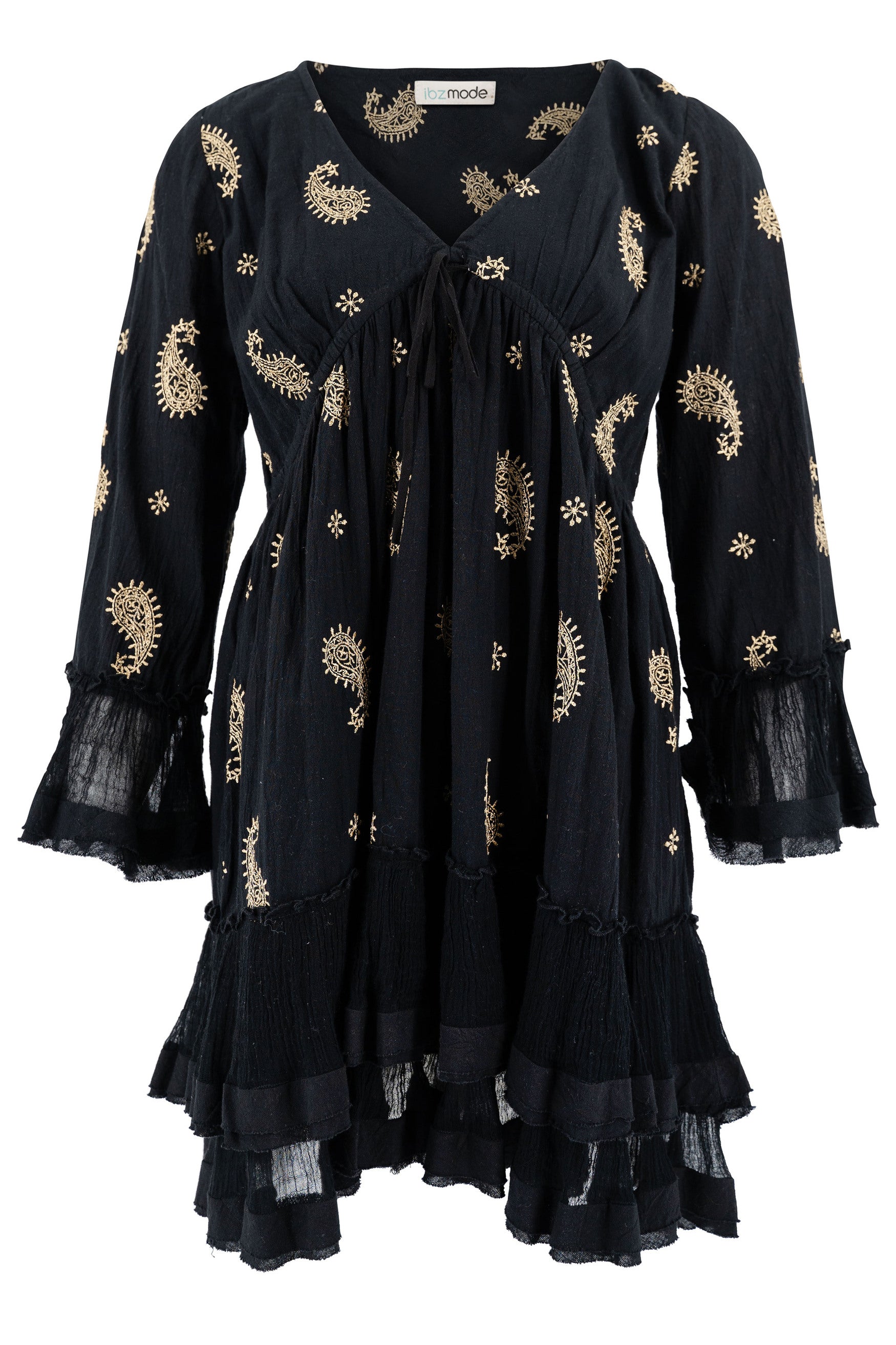 Bohemian item in black van ibzmode, Brands of Ibiza