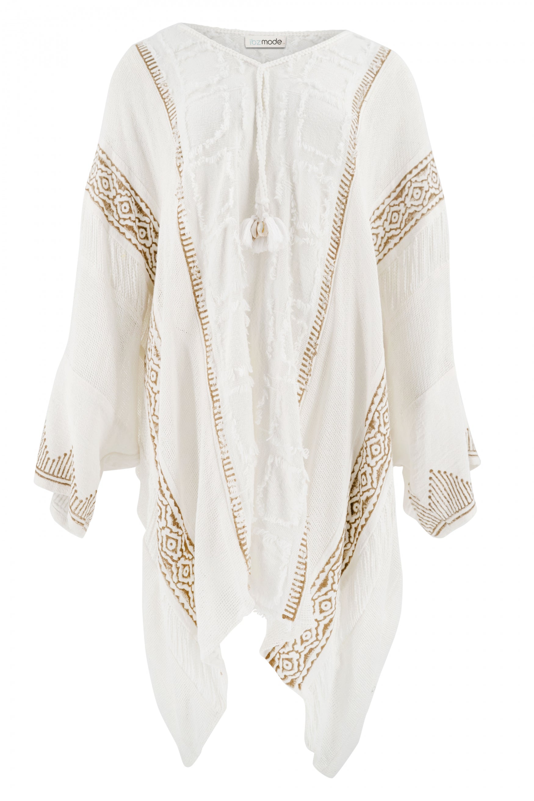 Bohemian item in white van ibzmode, Brands of Ibiza
