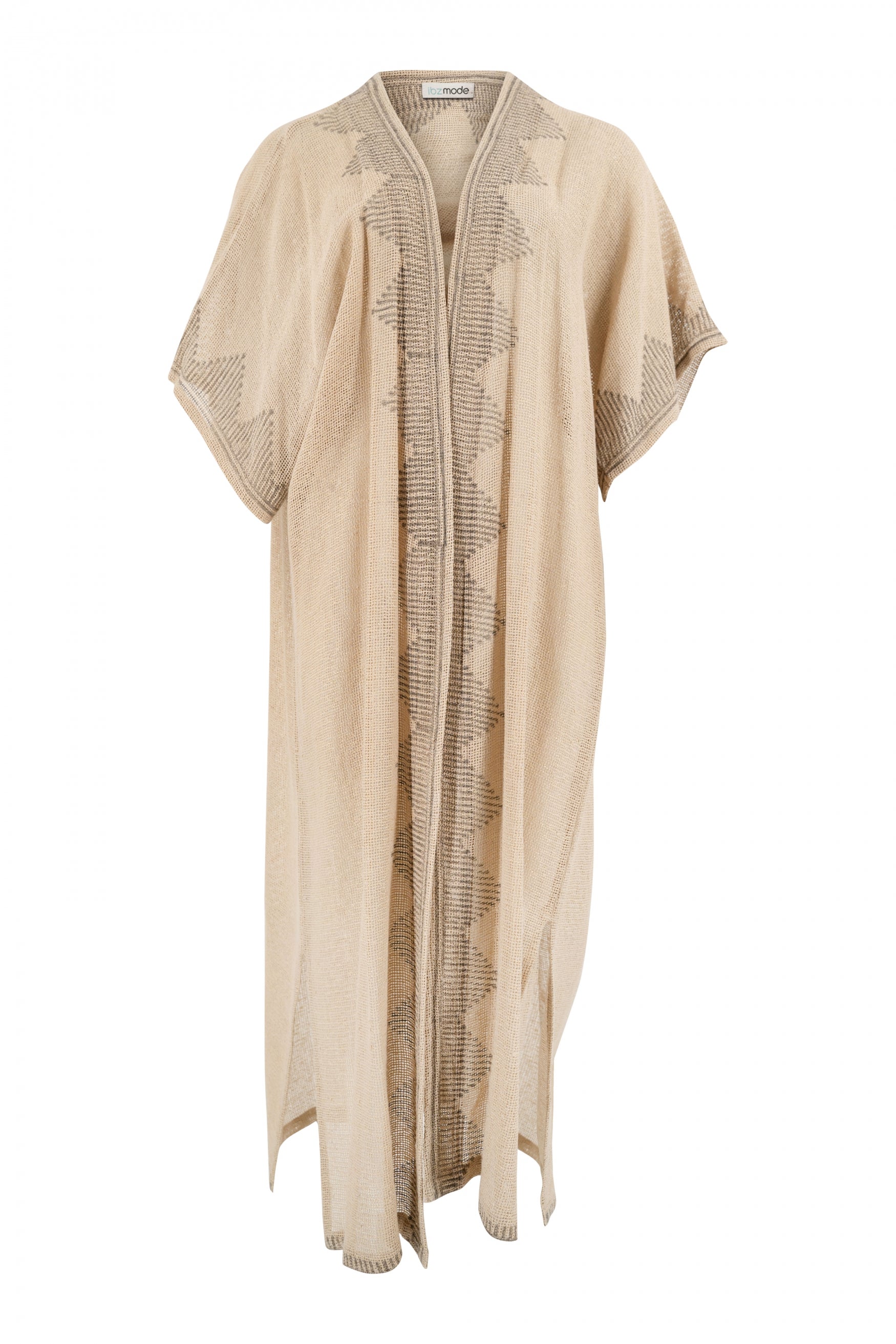 Bohemian kimono in sand van ibzmode, Brands of Ibiza