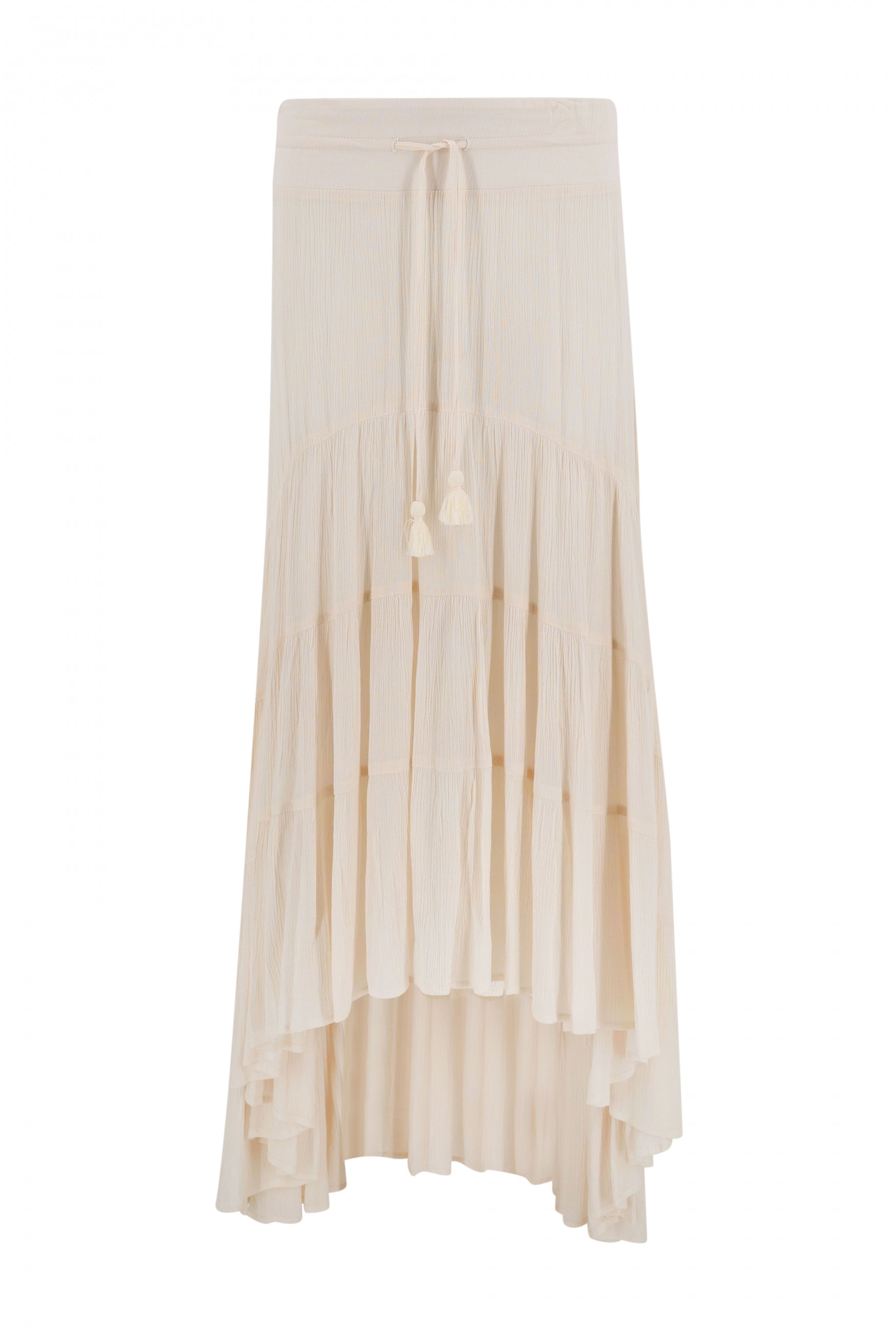 Bohemian rok in ivory van ibzmode, Brands of Ibiza