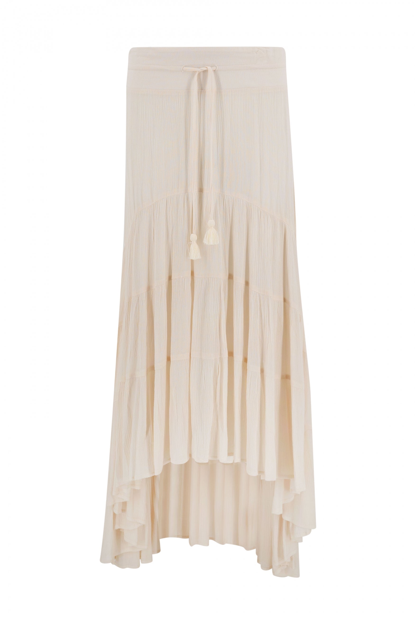 Bohemian rok in ivory van ibzmode, Brands of Ibiza