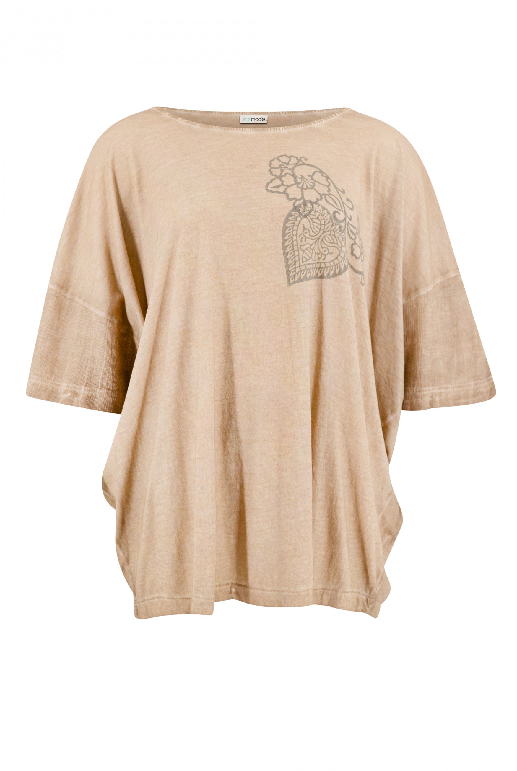 Bohemian-style piece in taupe from ibzmode, Brands of Ibiza