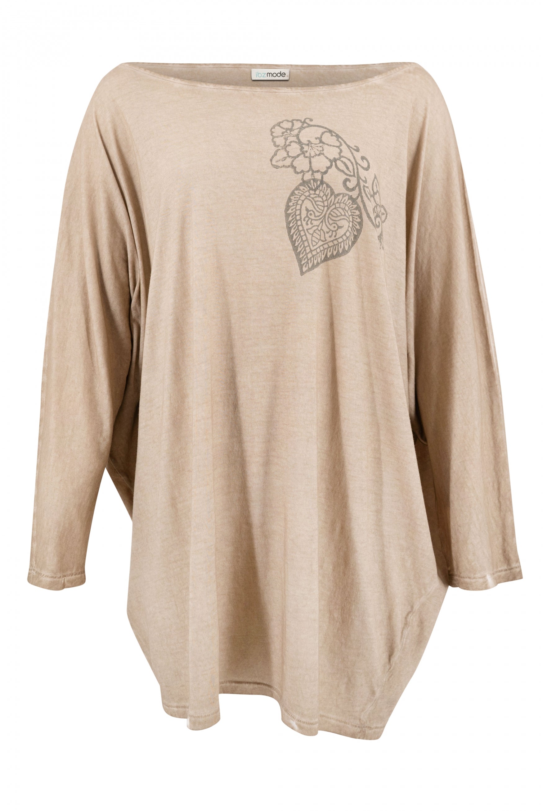 Bohemian-style piece in taupe from ibzmode, Brands of Ibiza