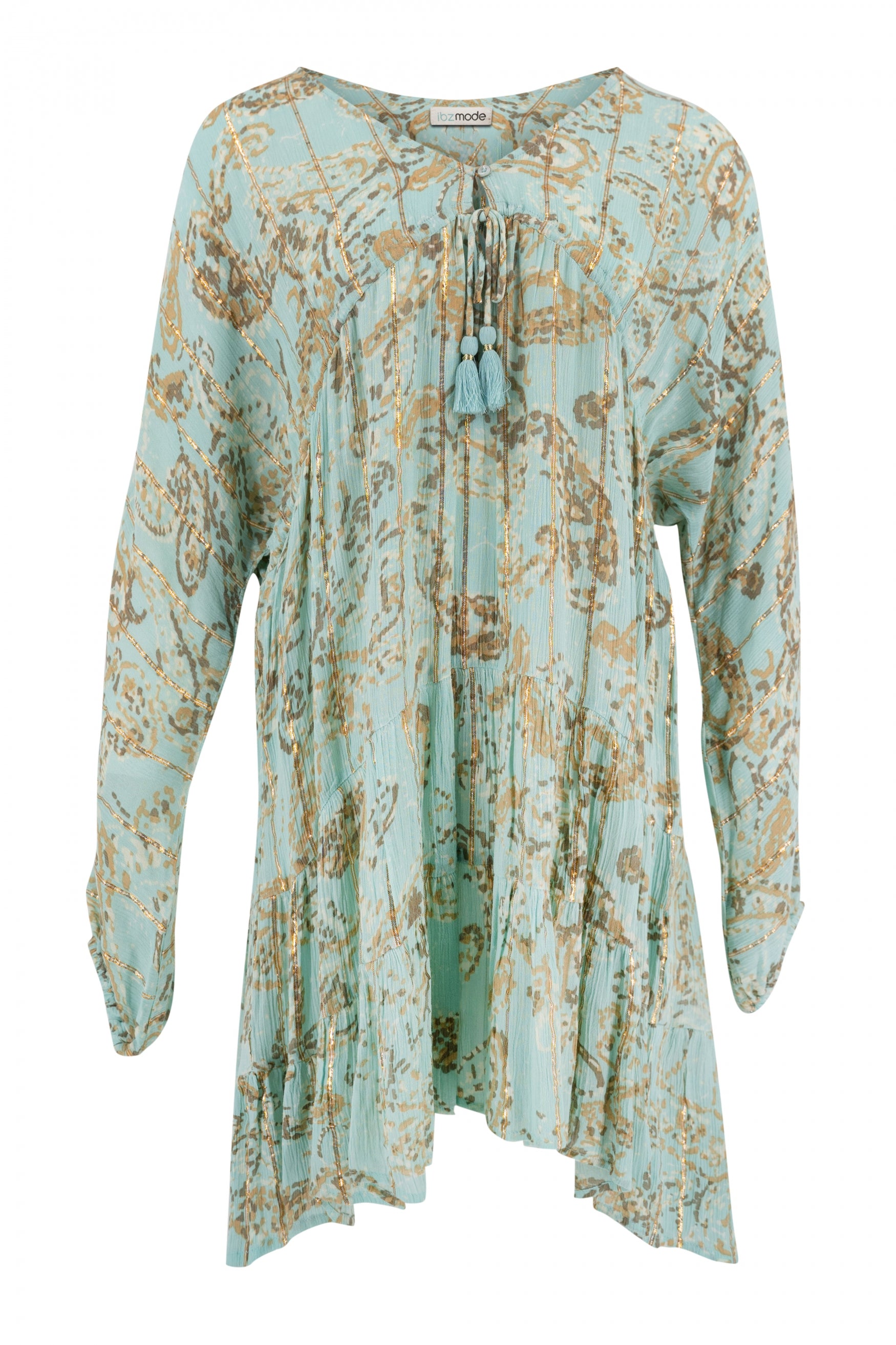 Bohemian jurk in mint van ibzmode, Brands of Ibiza