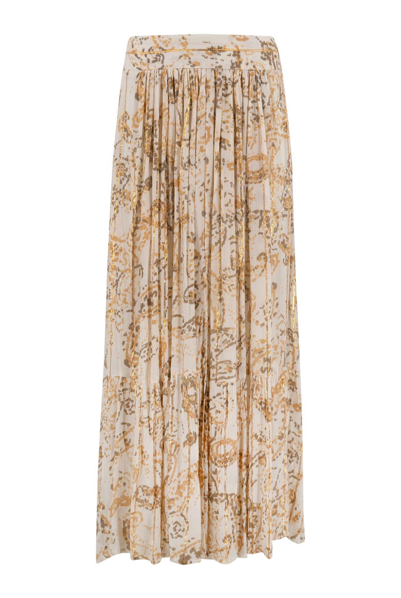 Bohemian rok in sand van ibzmode, Brands of Ibiza