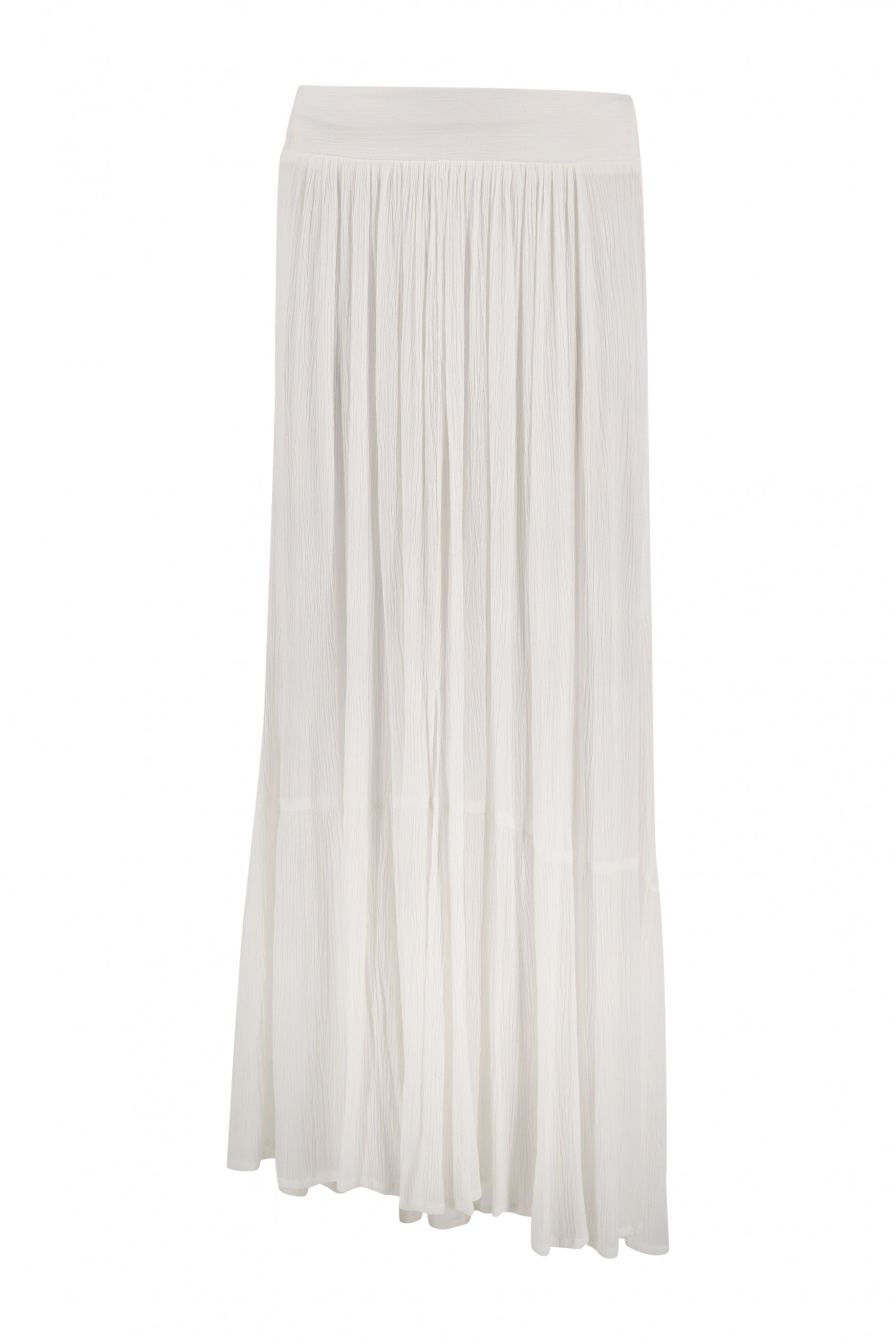 Bohemian rok in white van ibzmode, Brands of Ibiza