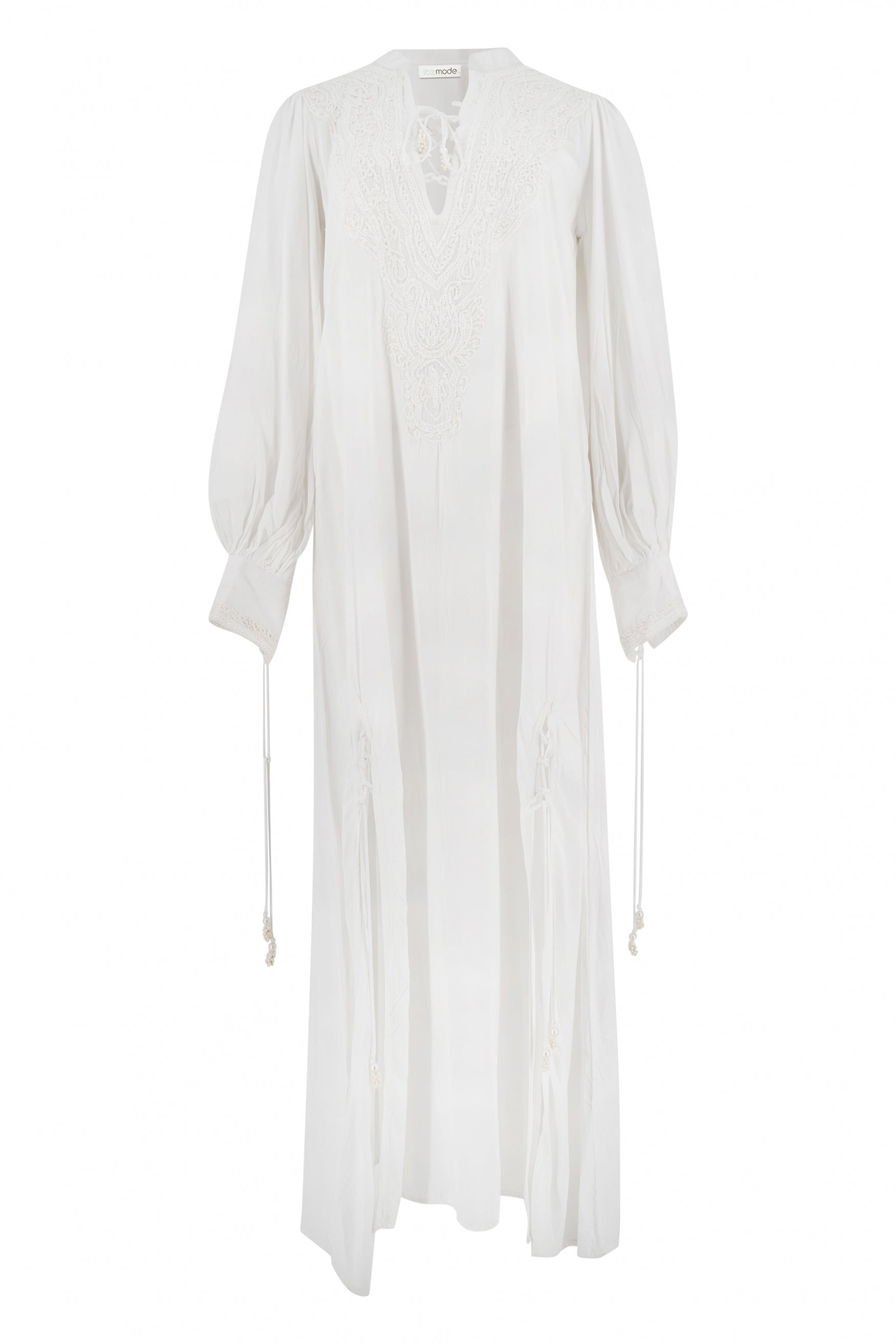 Bohemian item in white van ibzmode, Brands of Ibiza