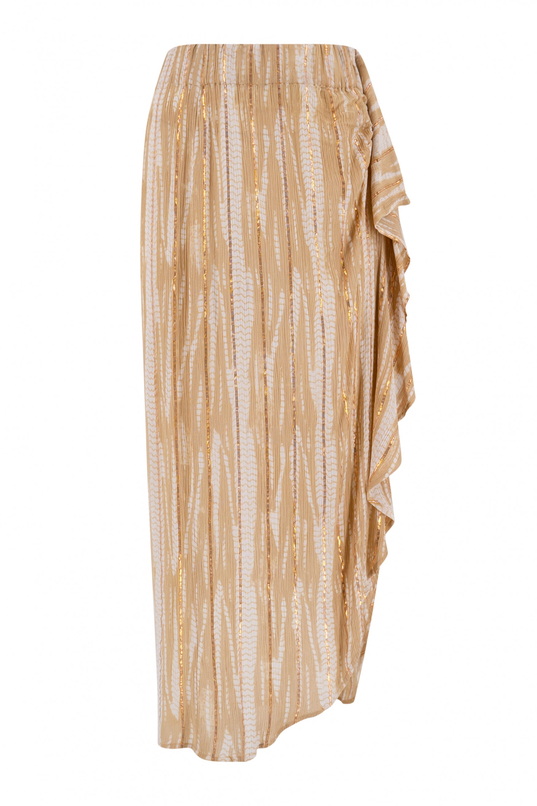 Bohemian rok in ecru van ibzmode, Brands of Ibiza