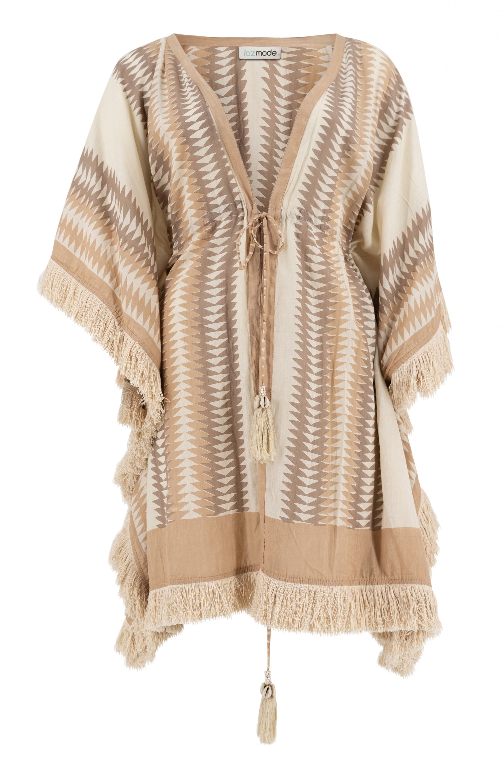 Bohemian kimono in multi van ibzmode, Brands of Ibiza