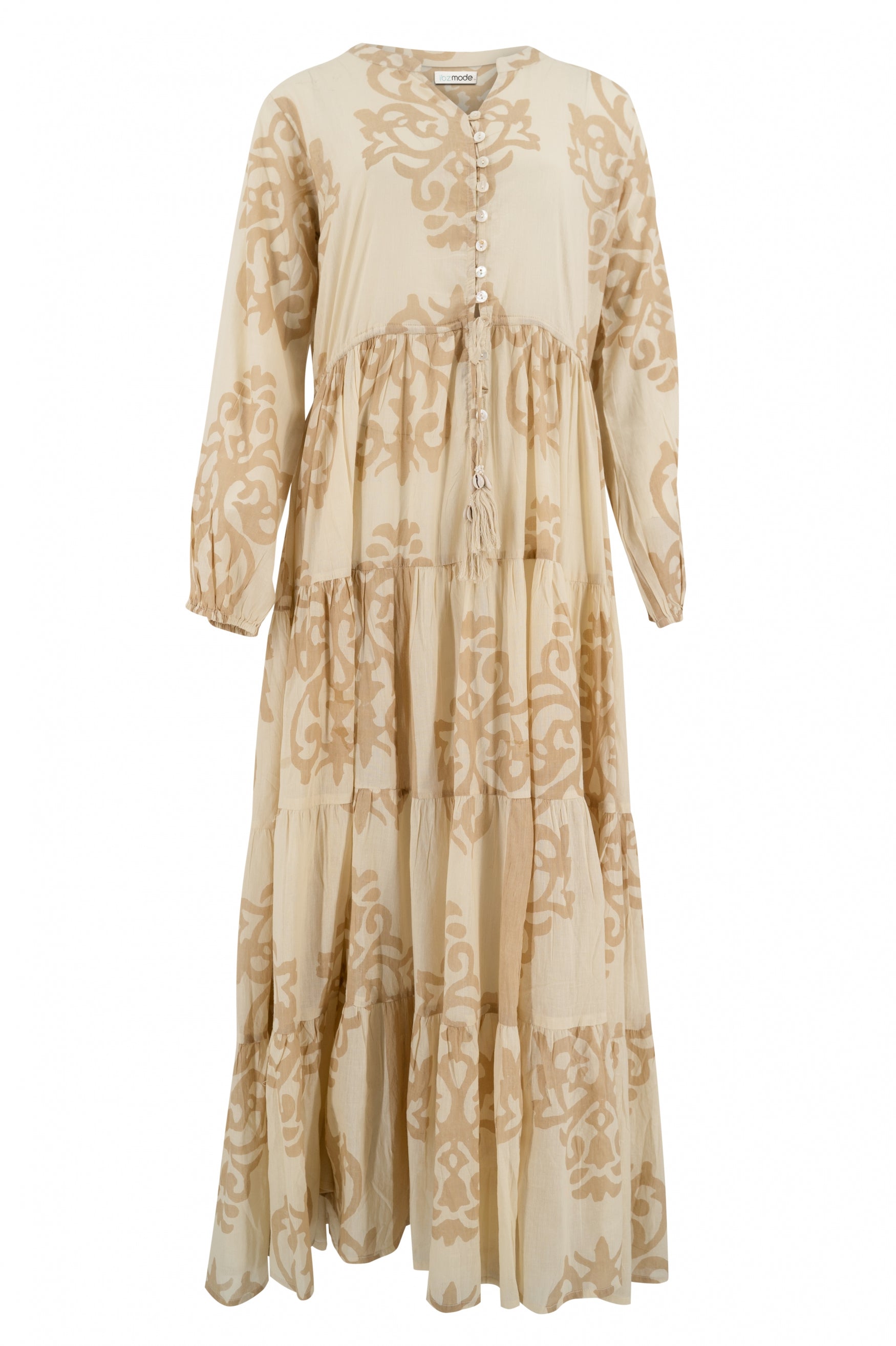 Bohemian jurk in multi van ibzmode, Brands of Ibiza