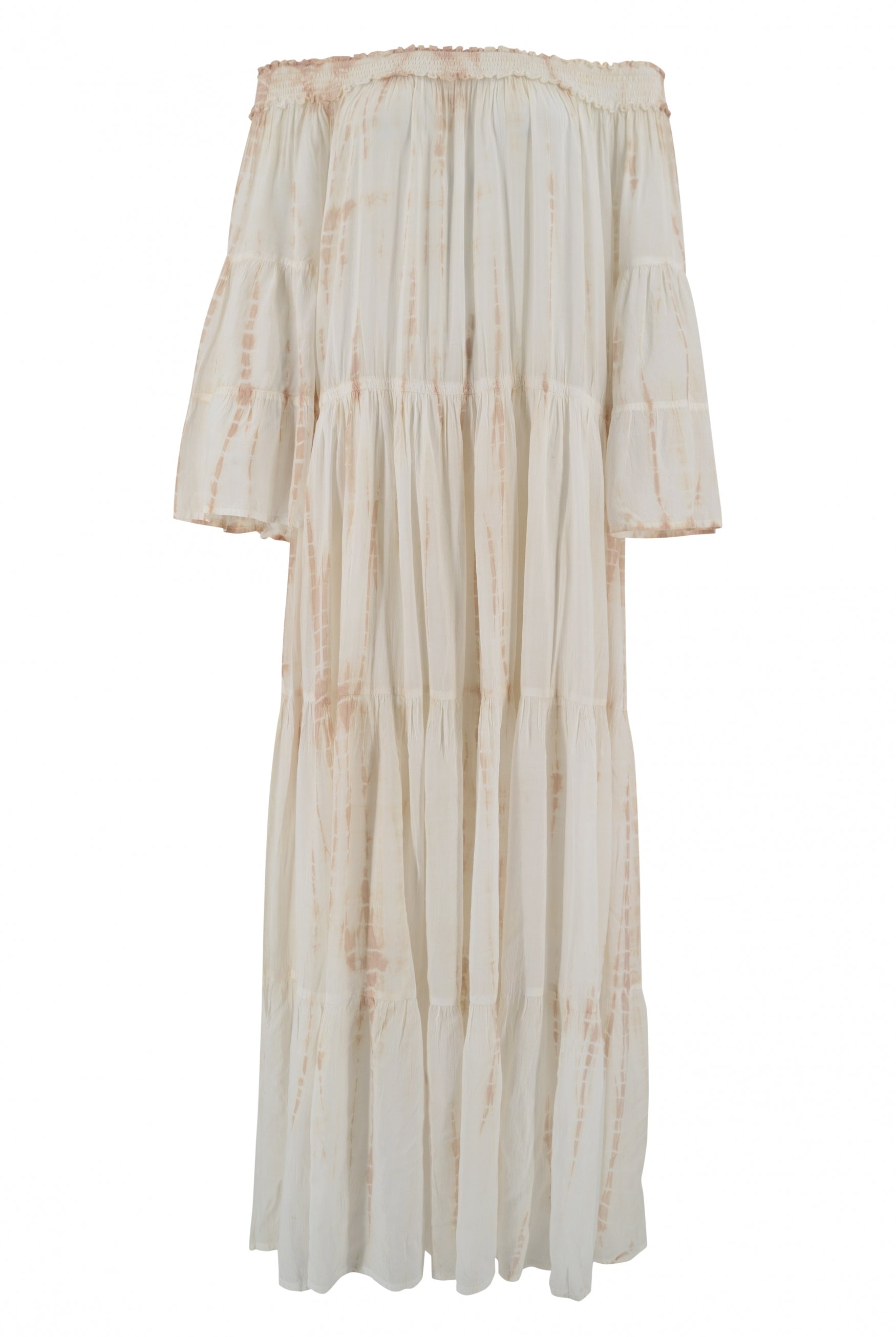 Bohemian jurk in powder tie dye van ibzmode, Brands of Ibiza