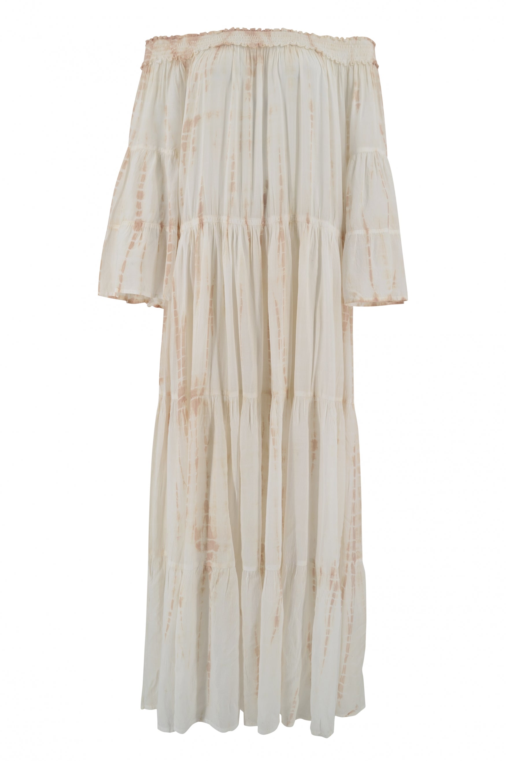 Bohemian jurk in powder tie dye van ibzmode, Brands of Ibiza