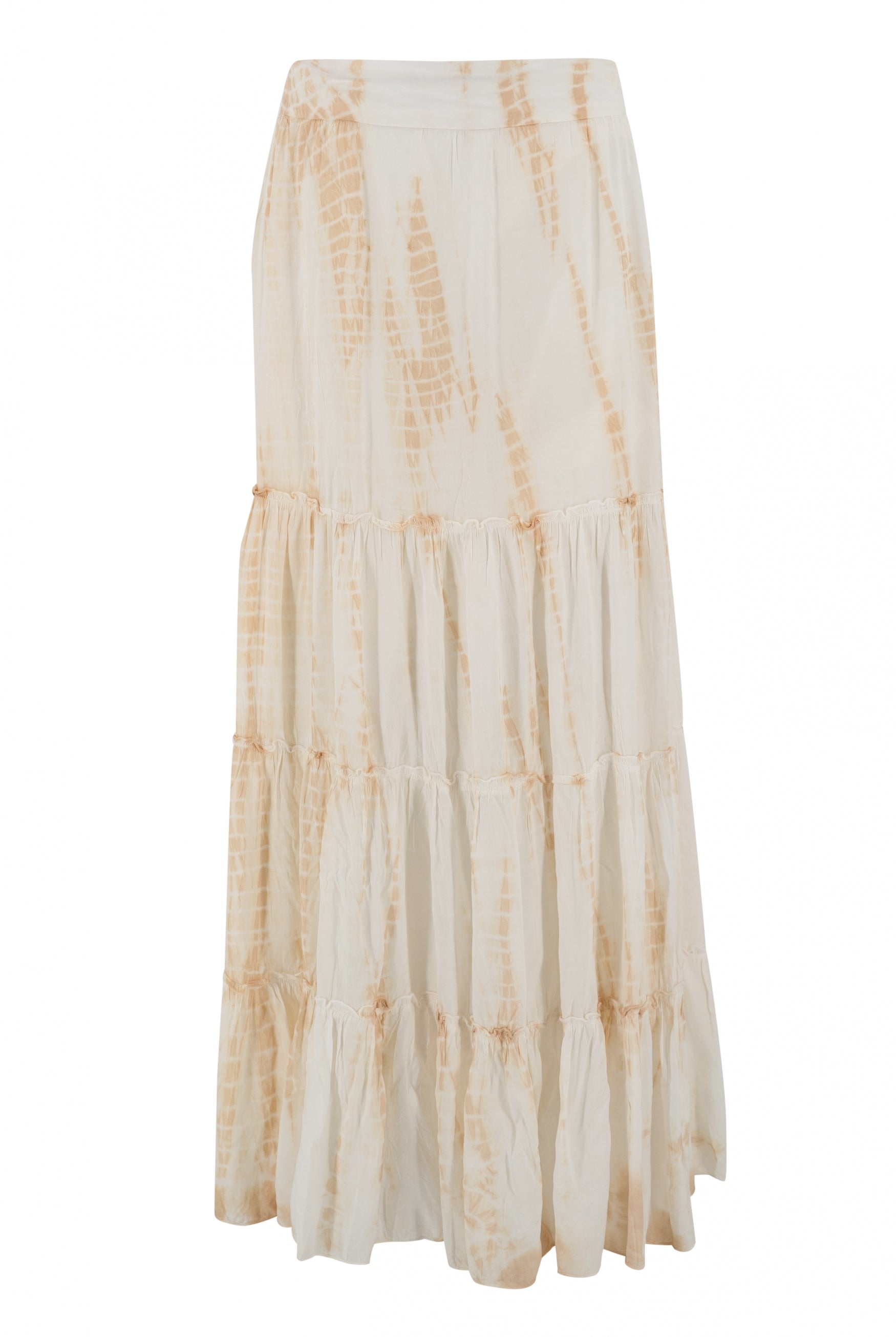 Bohemian rok in powder tie dye van ibzmode, Brands of Ibiza