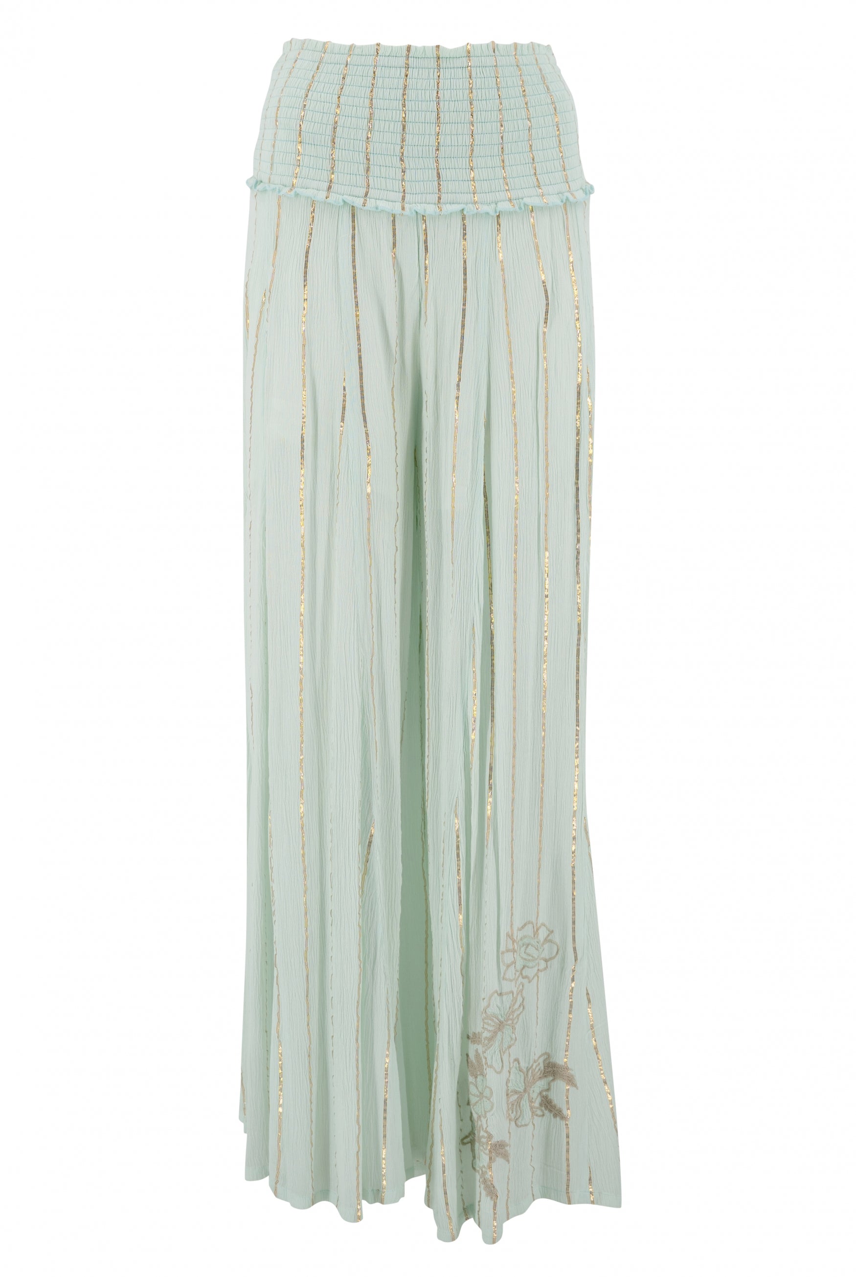 Bohemian broek in mint van ibzmode, Brands of Ibiza