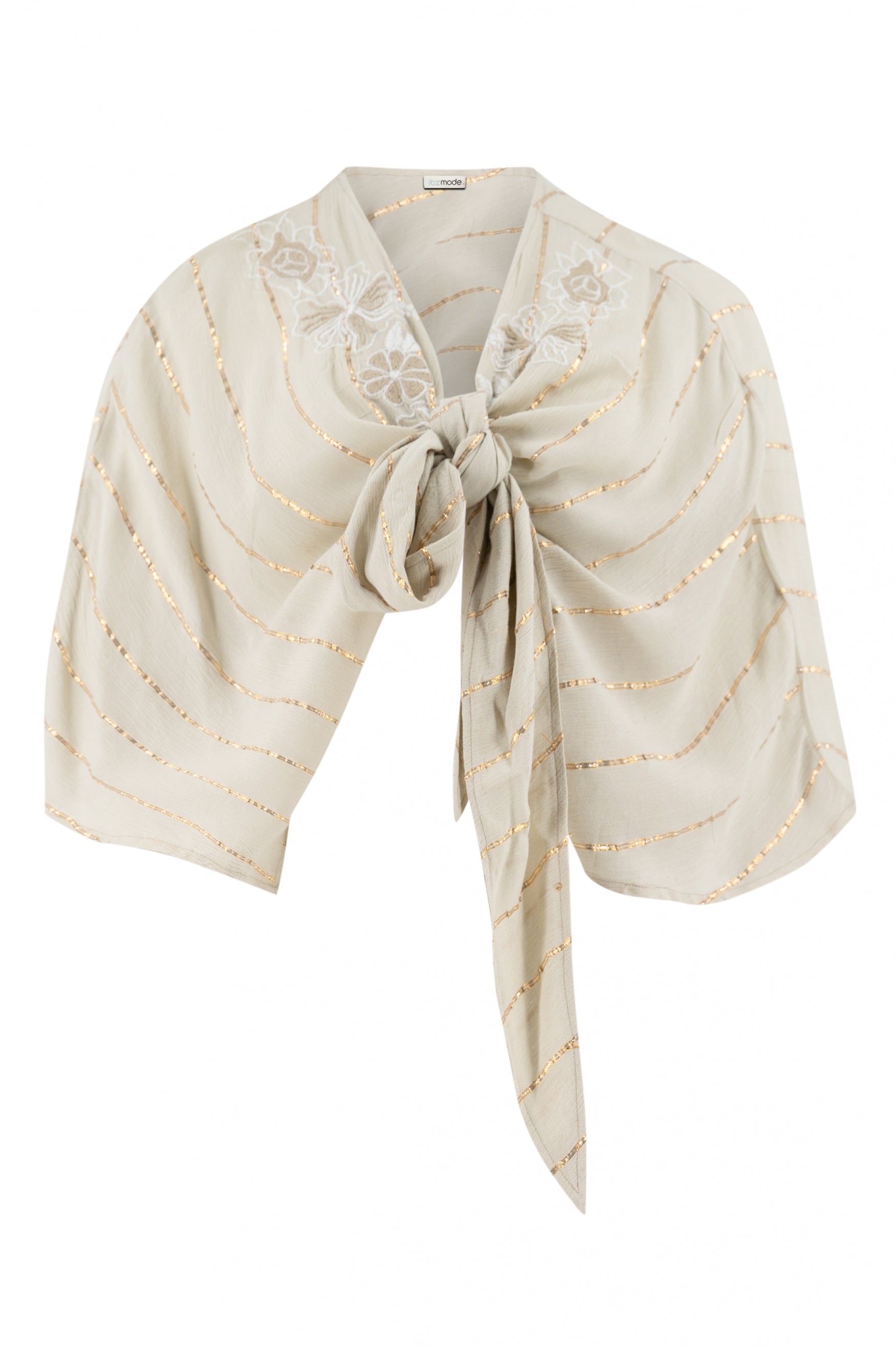 Bohemian kimono in sand van ibzmode, Brands of Ibiza