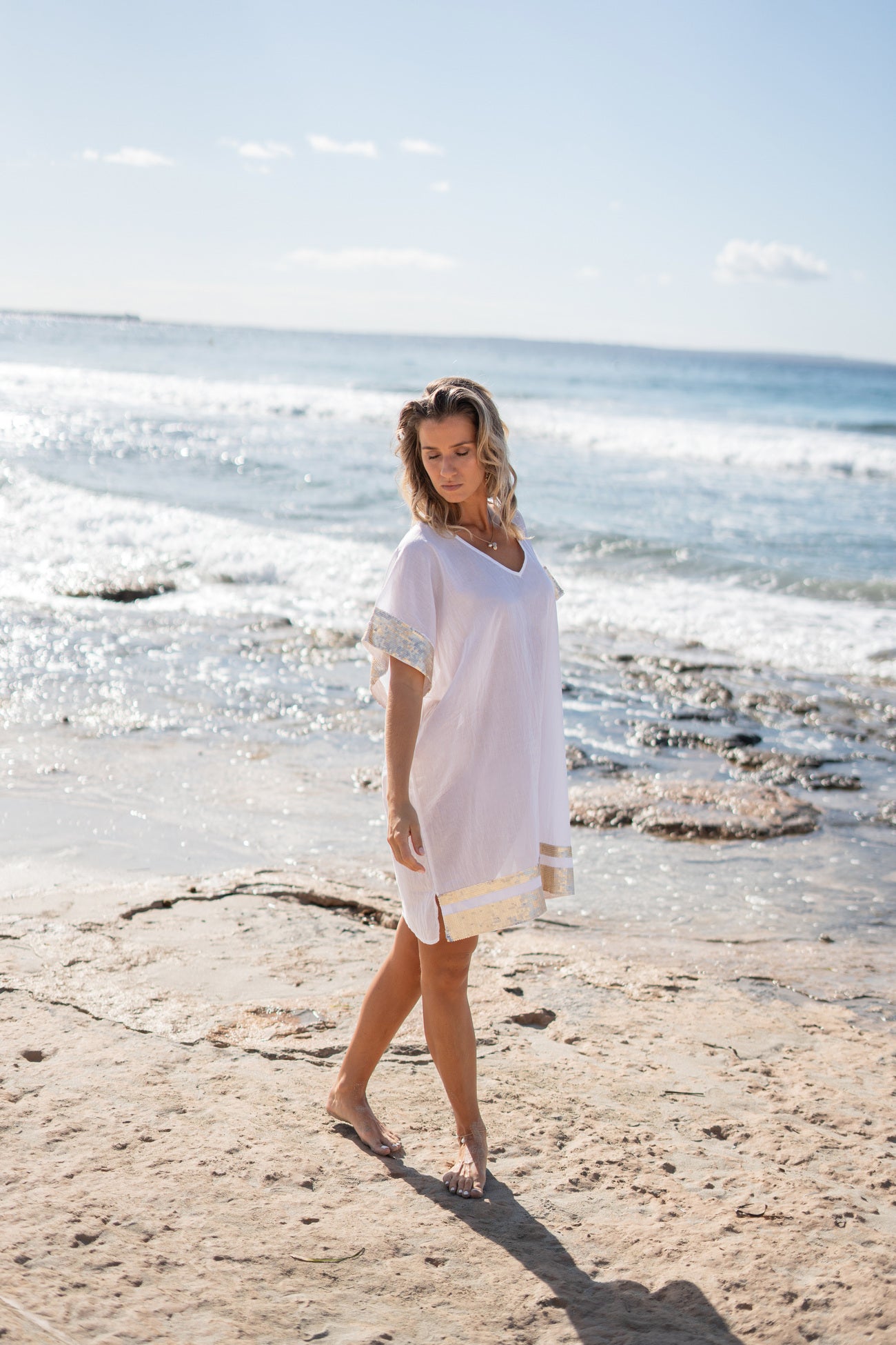 Bohemian item in white van ibzmode, Brands of Ibiza