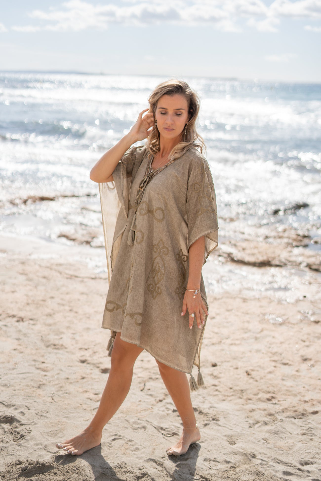 Bohemian item in taupe van ibzmode, Brands of Ibiza