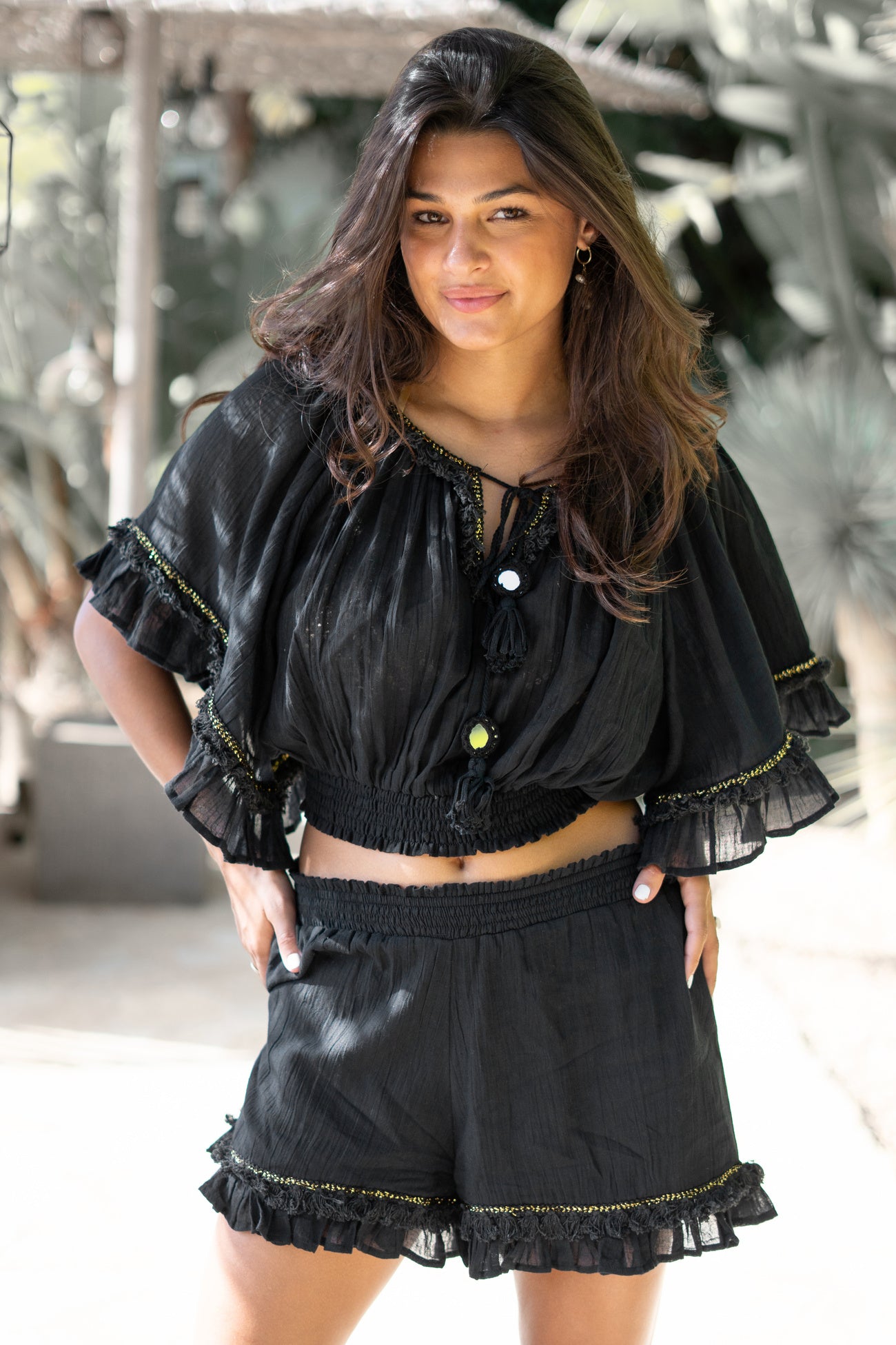 Bohemian item in black van ibzmode, Brands of Ibiza
