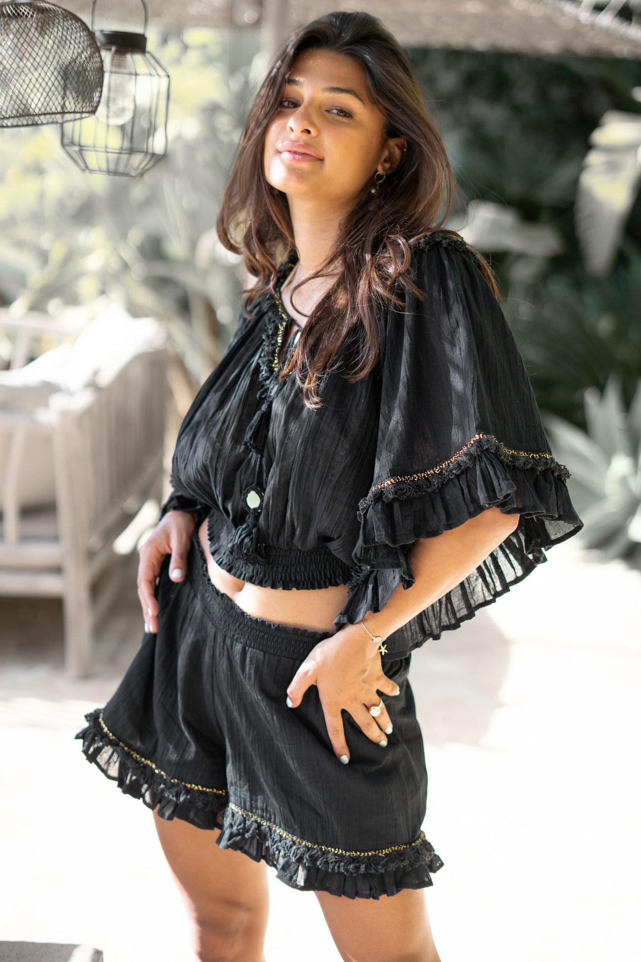 Bohemian item in black van ibzmode, Brands of Ibiza