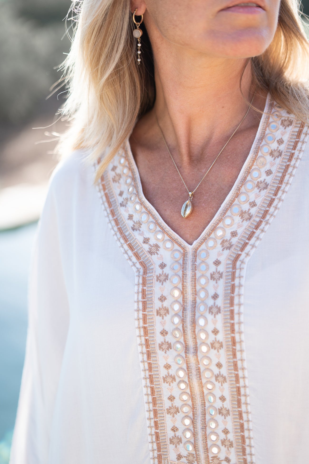 Bohemian item in white van ibzmode, Brands of Ibiza