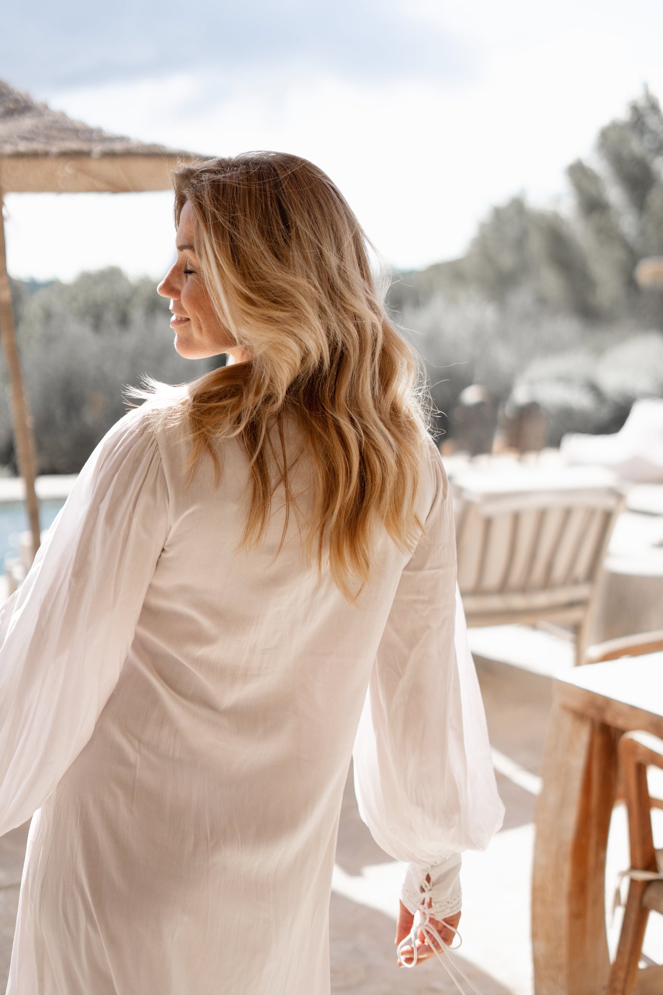 Bohemian item in white van ibzmode, Brands of Ibiza