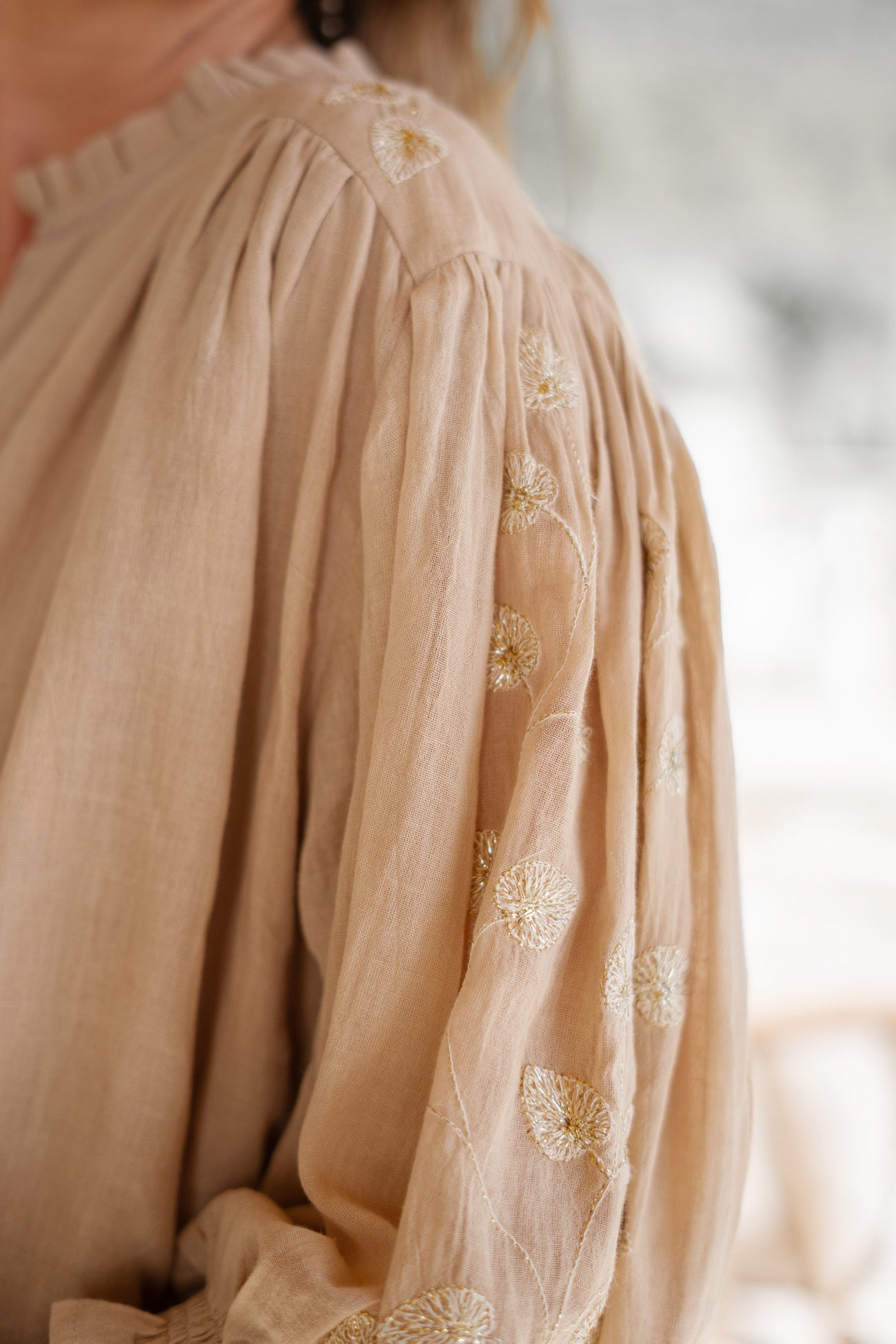 Bohemian item in light taupe van ibzmode, Brands of Ibiza