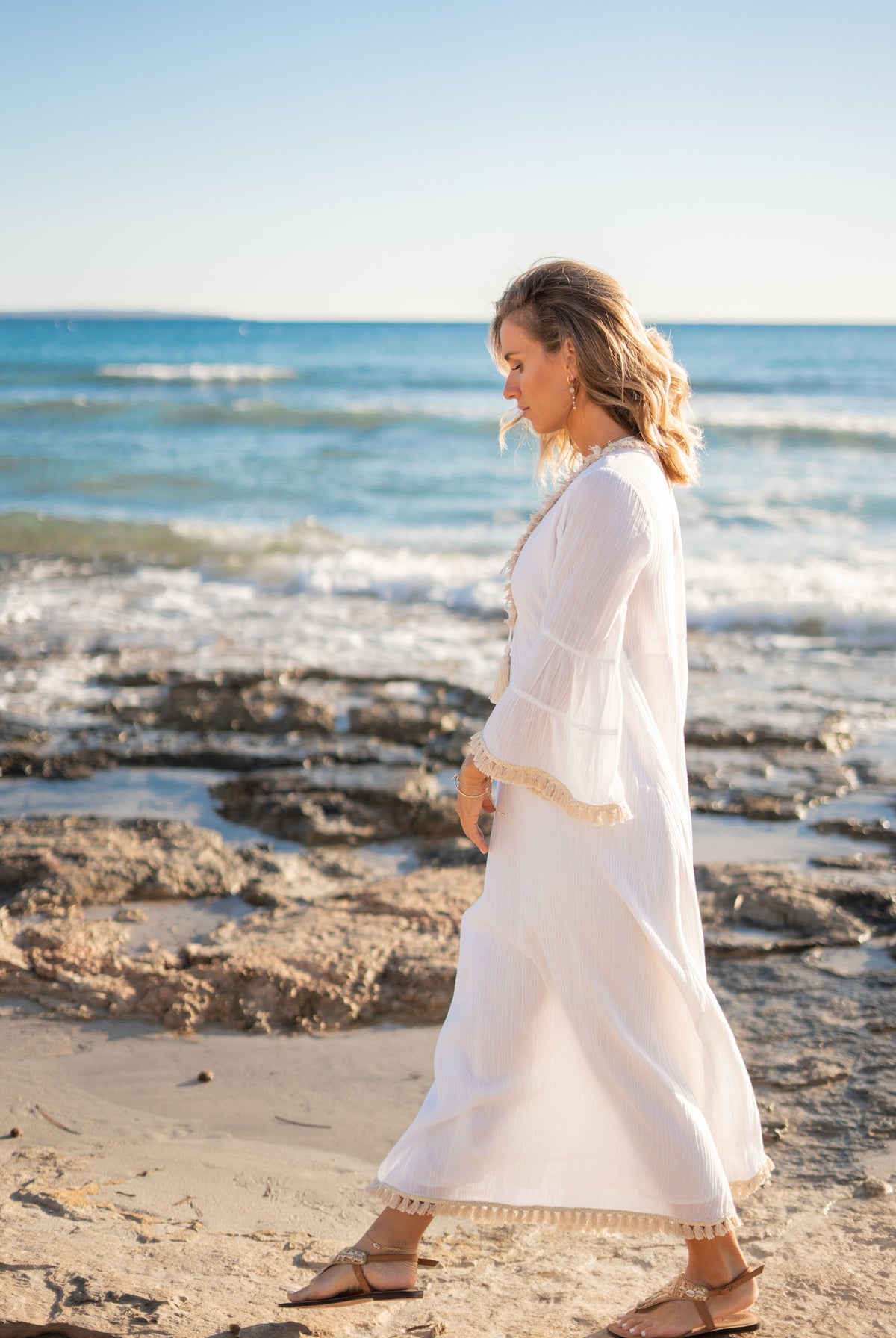 Article bohème blanc de la marque ibzmode, Brands of Ibiza