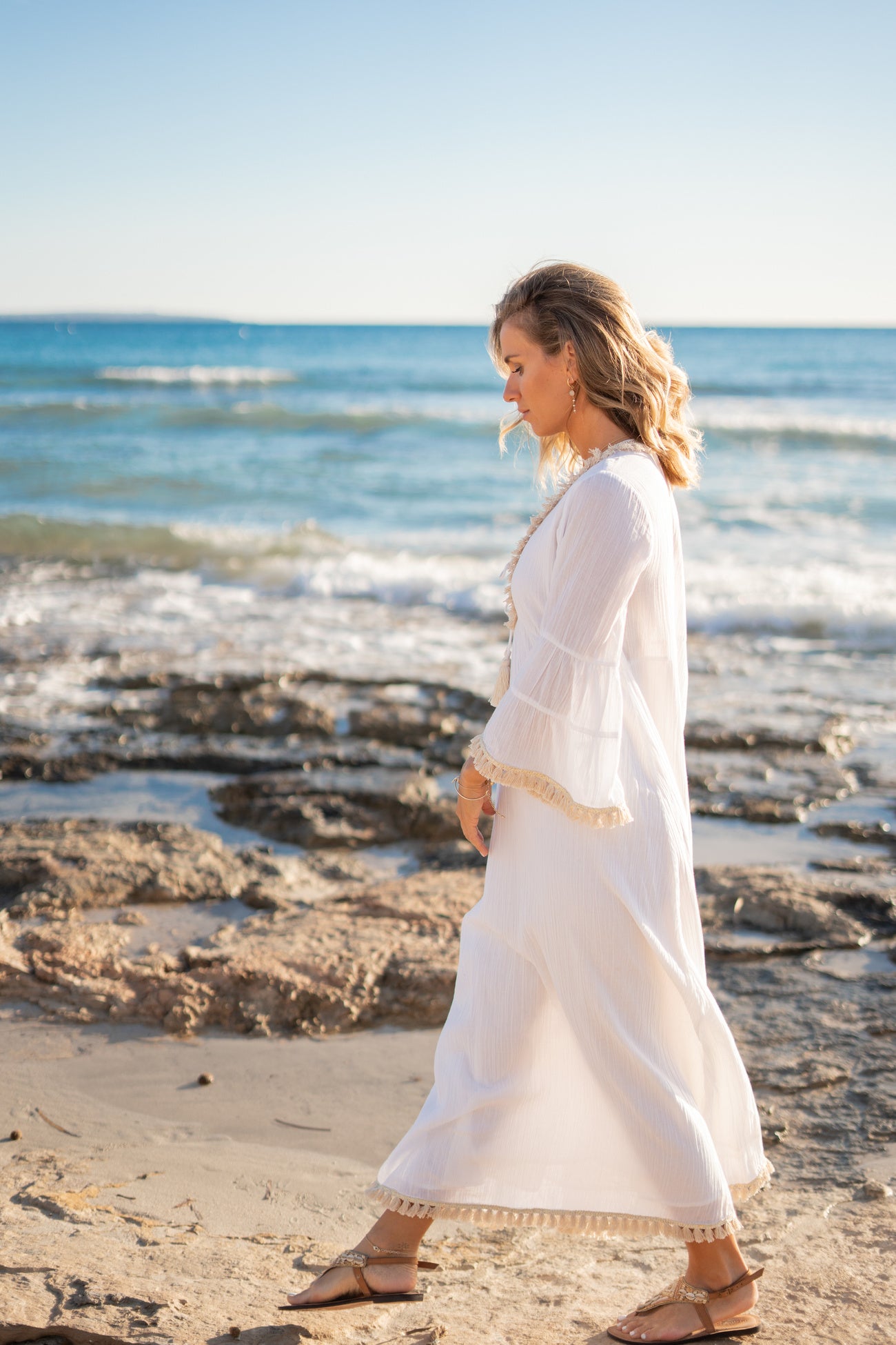 Bohemian item in white van ibzmode, Brands of Ibiza