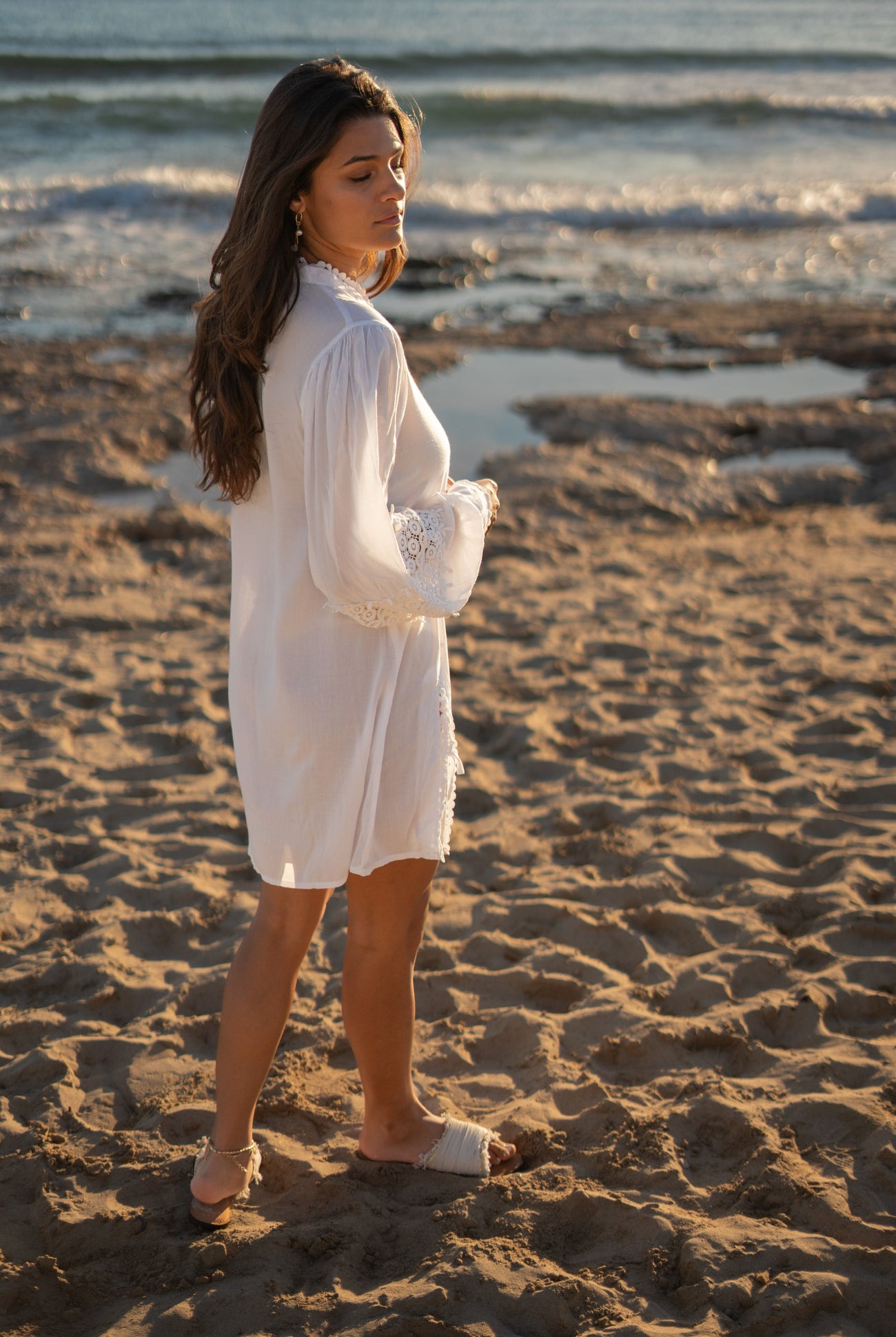 Bohemian item in white van ibzmode, Brands of Ibiza