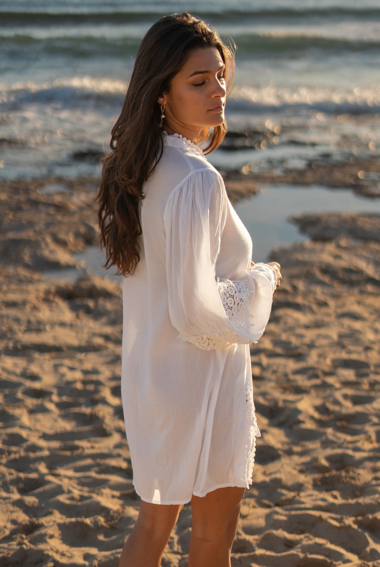 Bohemian item in white van ibzmode, Brands of Ibiza