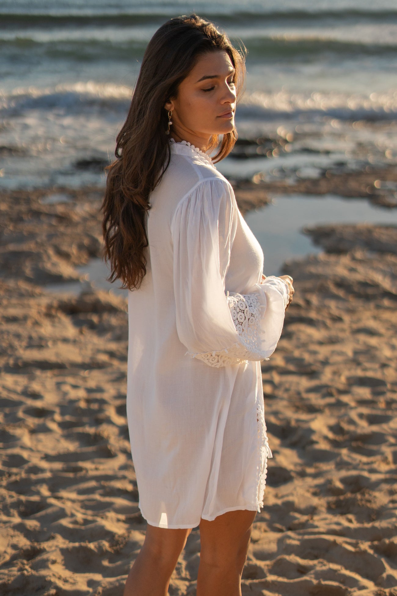 Bohemian item in white van ibzmode, Brands of Ibiza