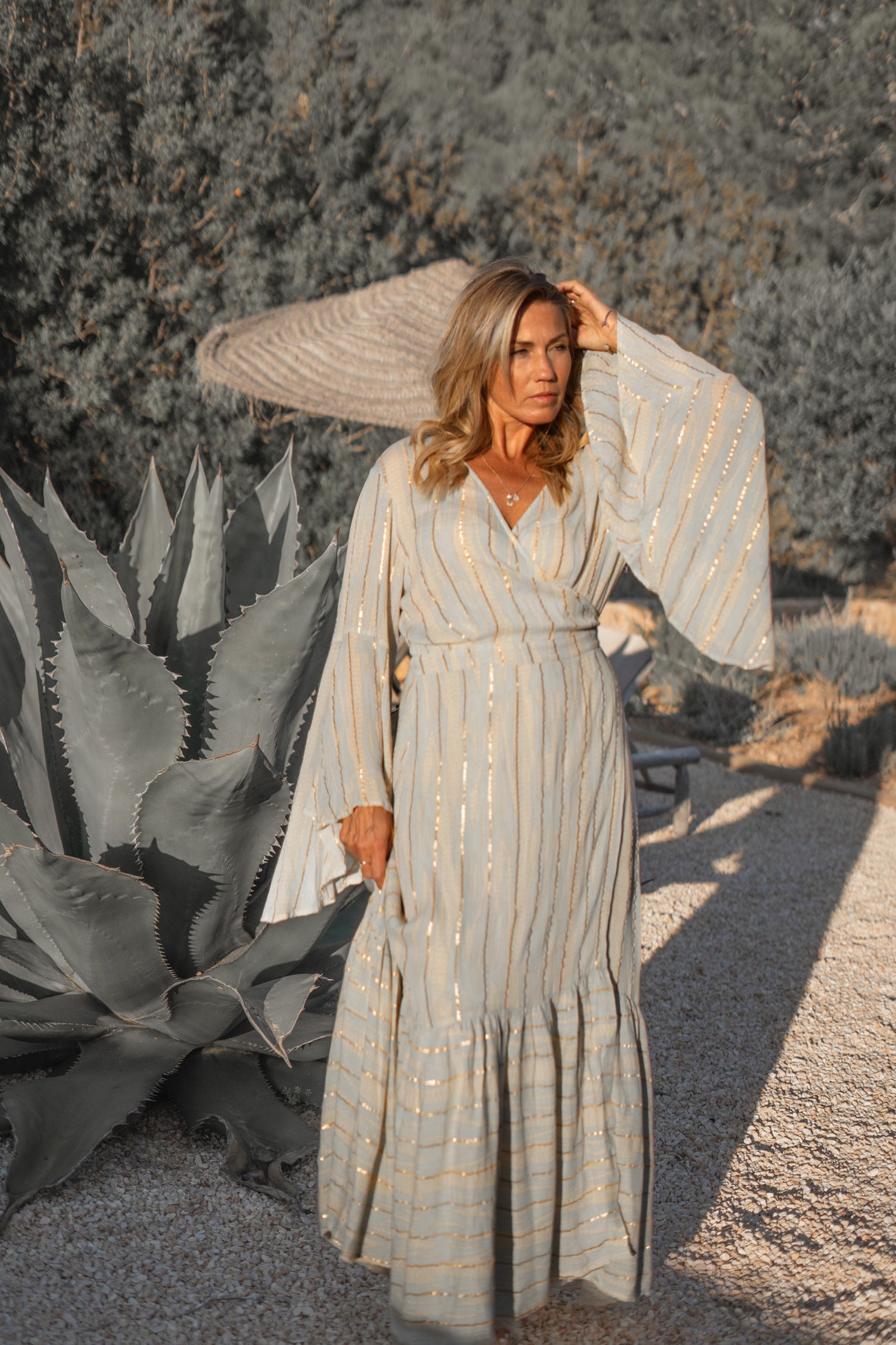 Bohemian jurk in mint van ibzmode, Brands of Ibiza