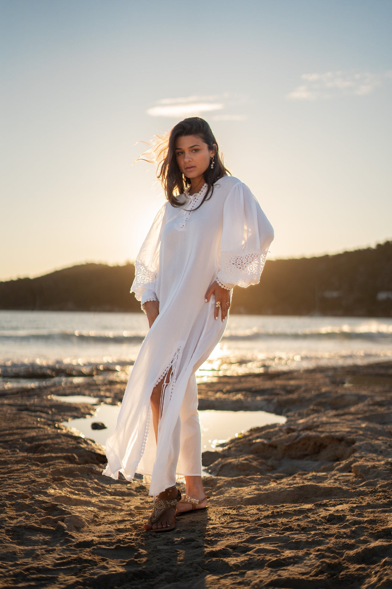 Bohemian item in white van ibzmode, Brands of Ibiza