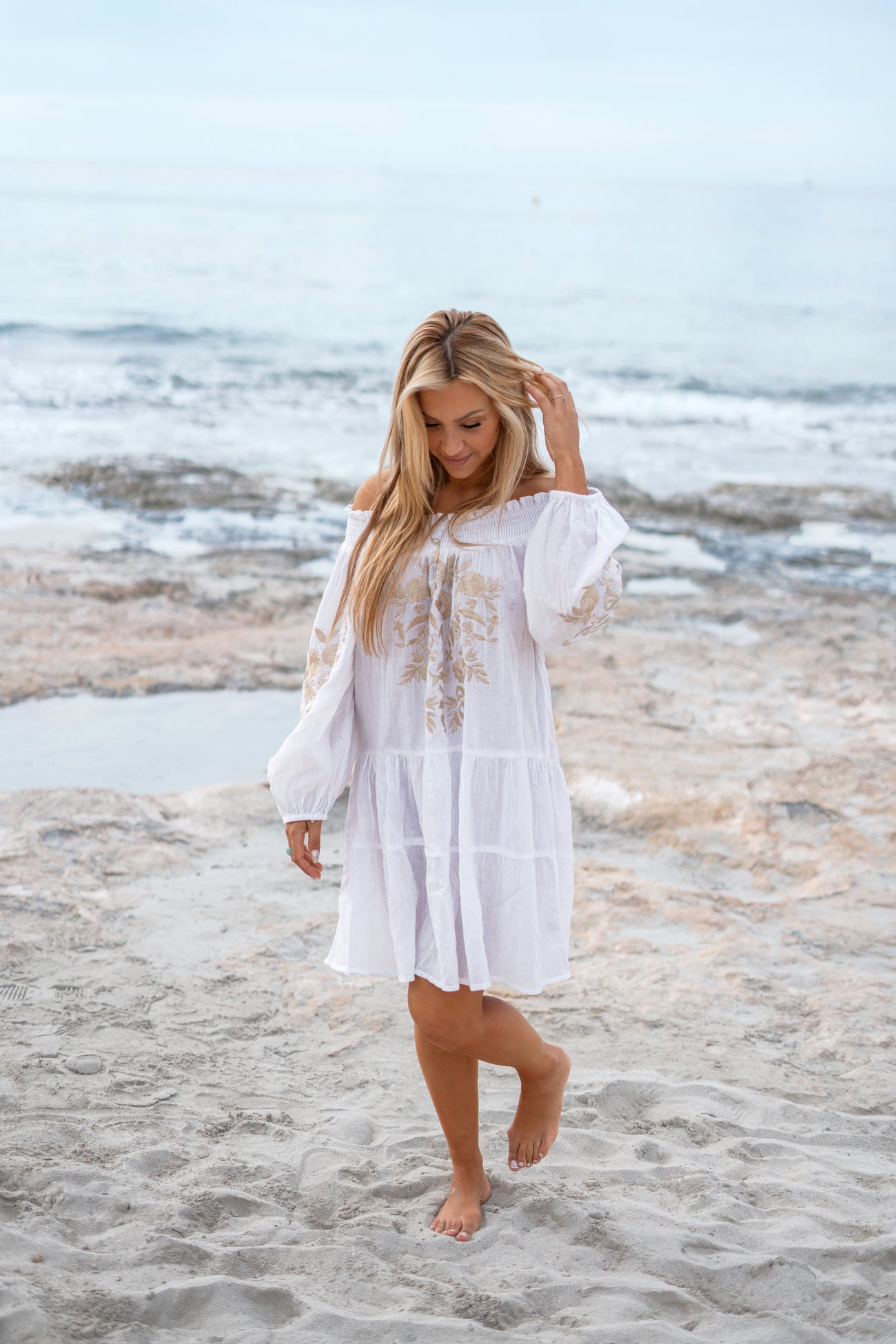 Bohemian item in white van ibzmode, Brands of Ibiza