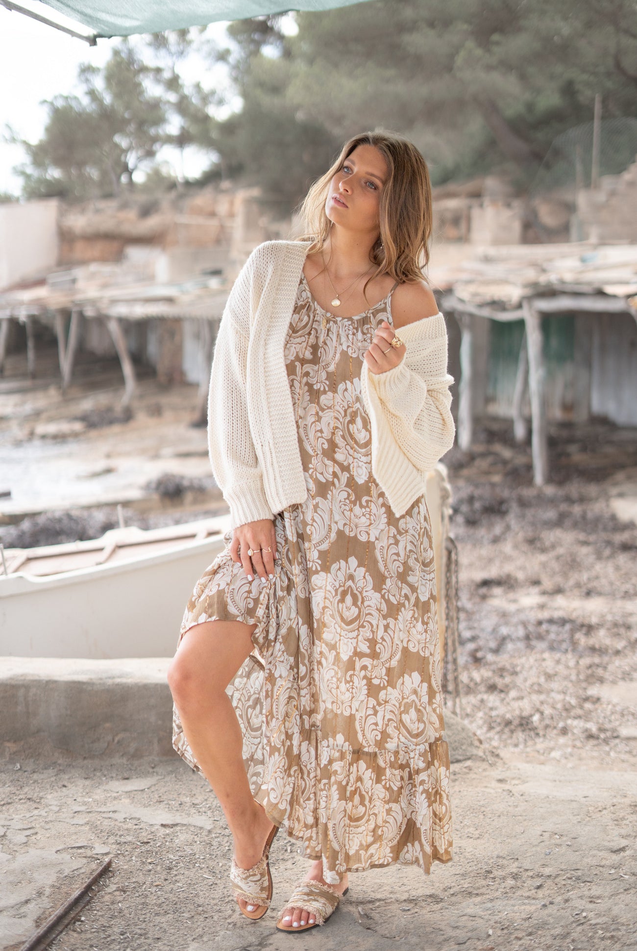 Bohemian item in ecru van ibzmode, Brands of Ibiza