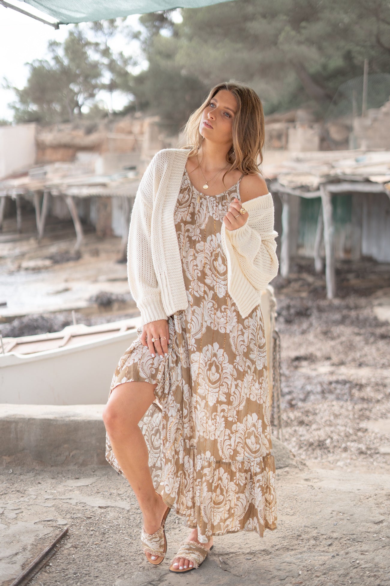Bohemian item in ecru van ibzmode, Brands of Ibiza