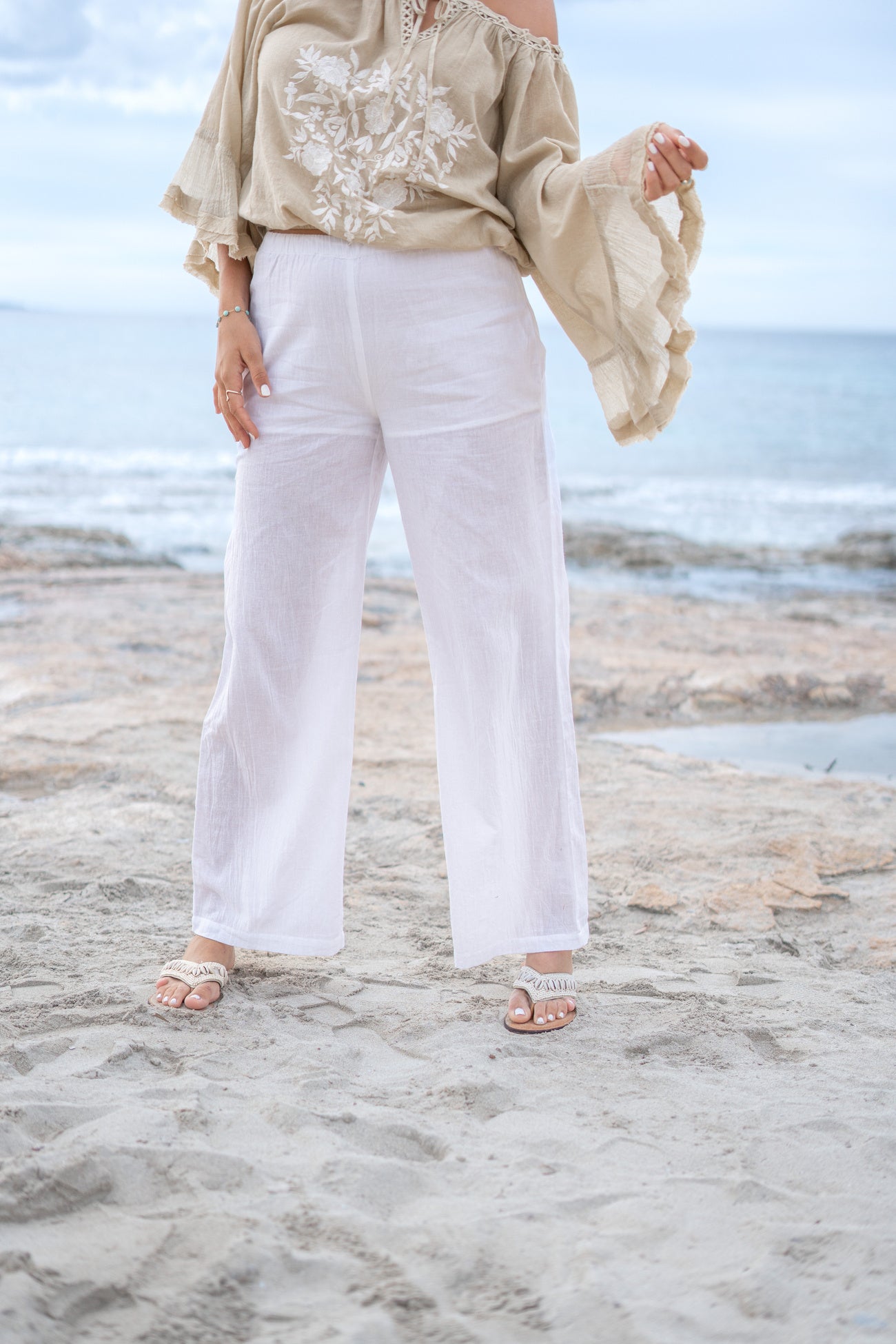 Bohemian item in white van ibzmode, Brands of Ibiza