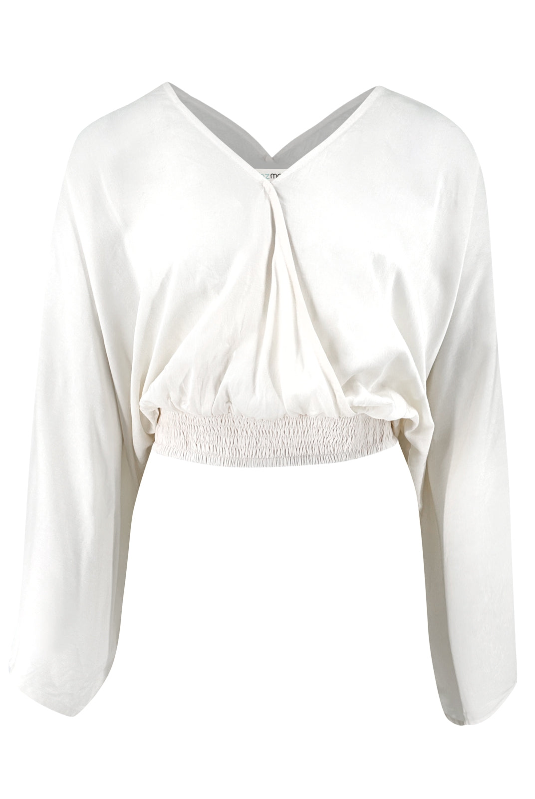 Bohemian top in ivory van ibzmode, Brands of Ibiza