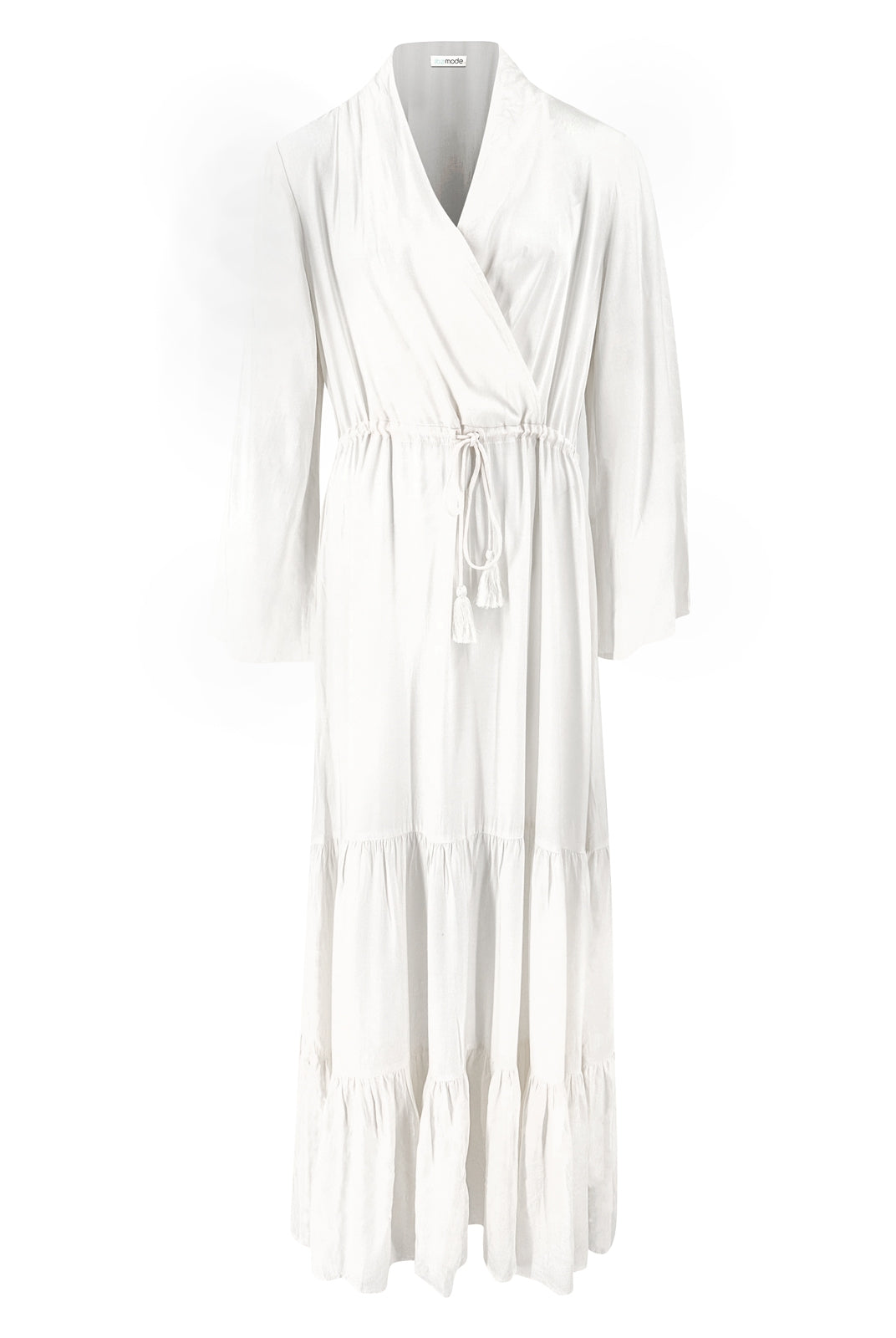 Bohemian jurk in ivory van ibzmode, Brands of Ibiza