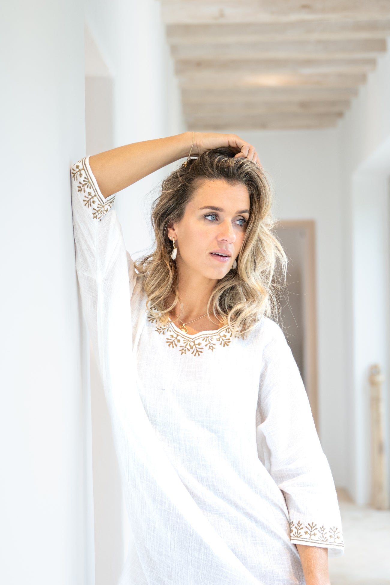 Bohemian item in white van ibzmode, Brands of Ibiza