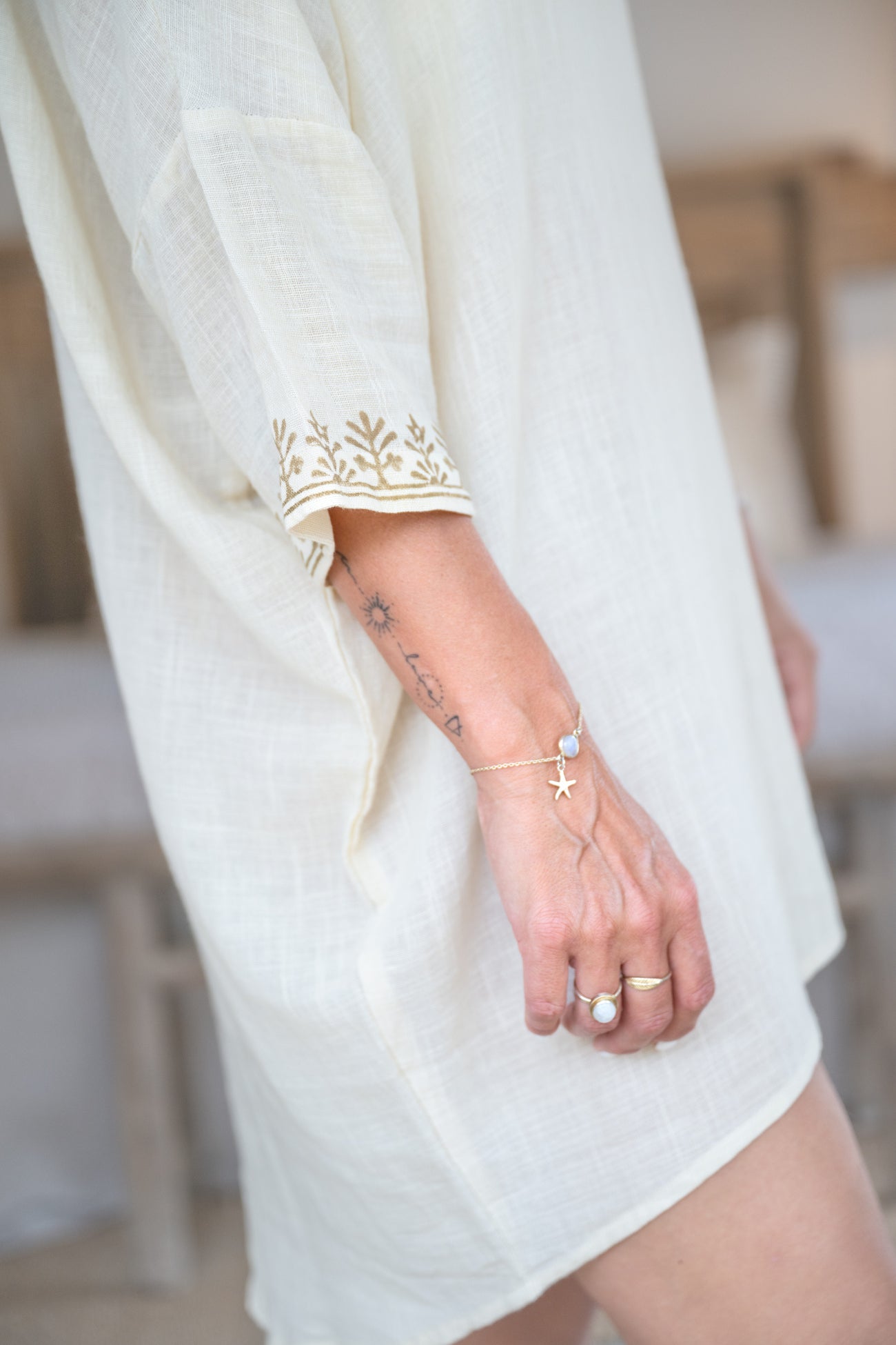 Bohemian item in ecru van ibzmode, Brands of Ibiza