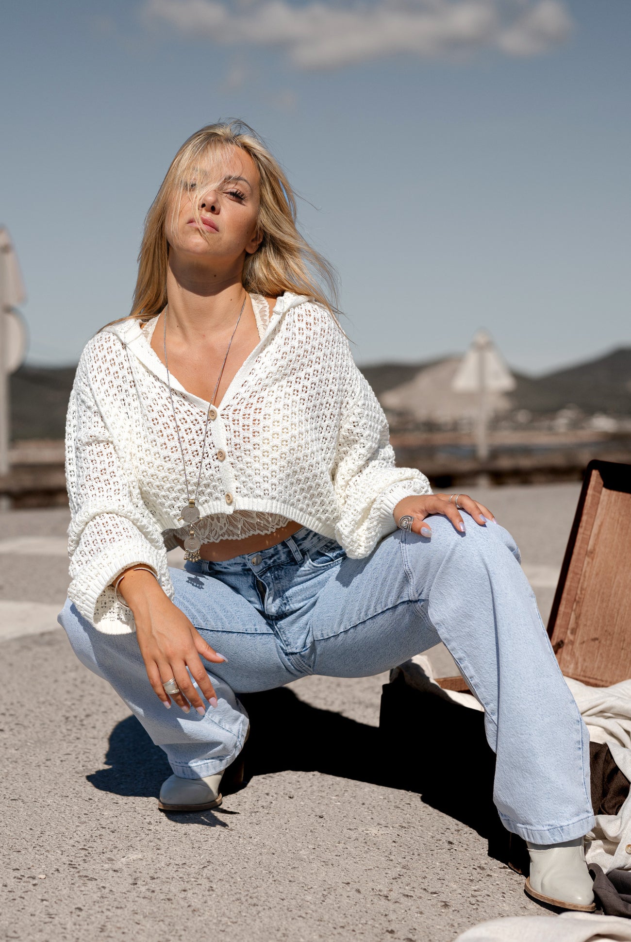 Bohemian item in off white van MOOST Wanted, Brands of Ibiza